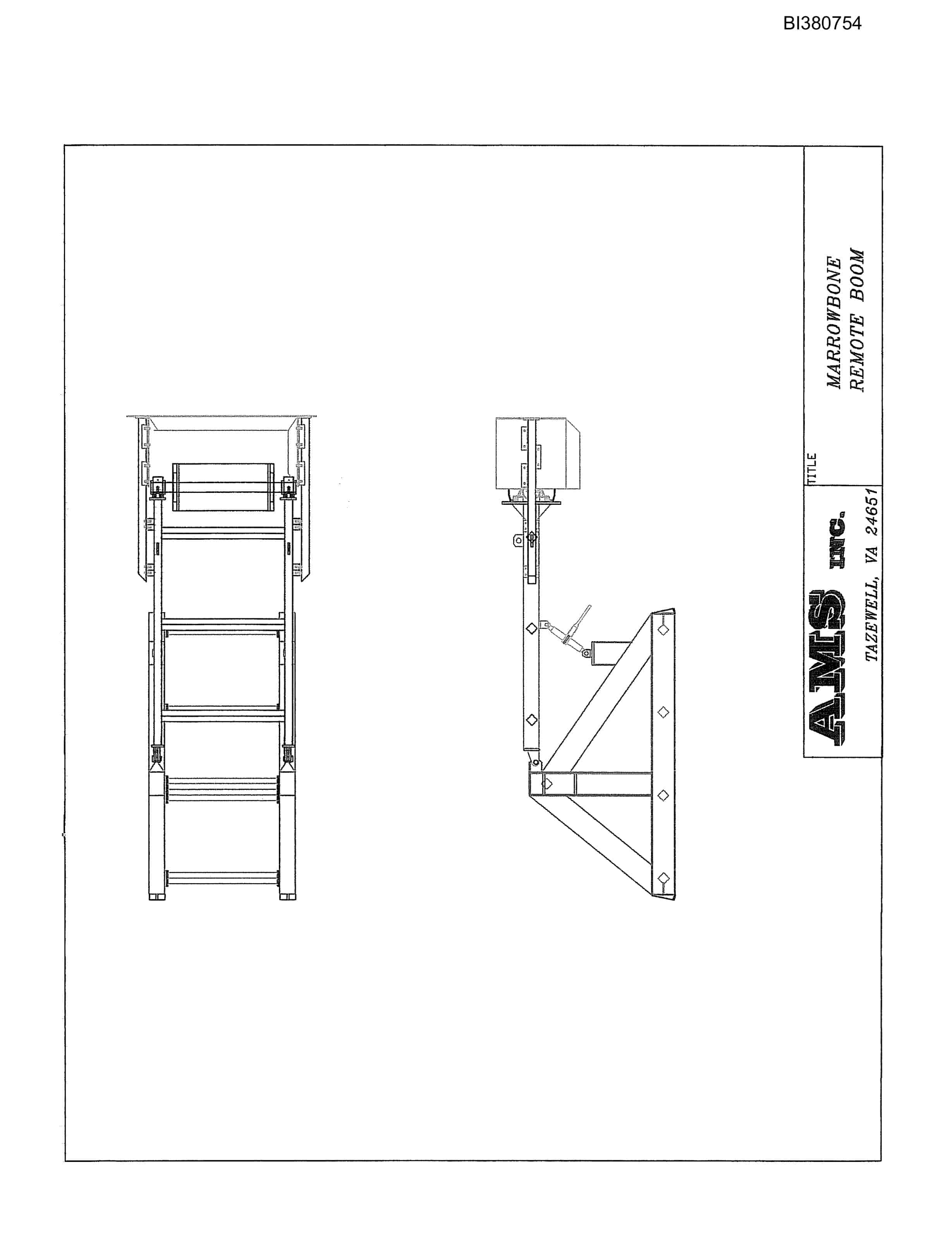 Bucyrus 54in Remote Discharge Parts Catalog BI380754-2