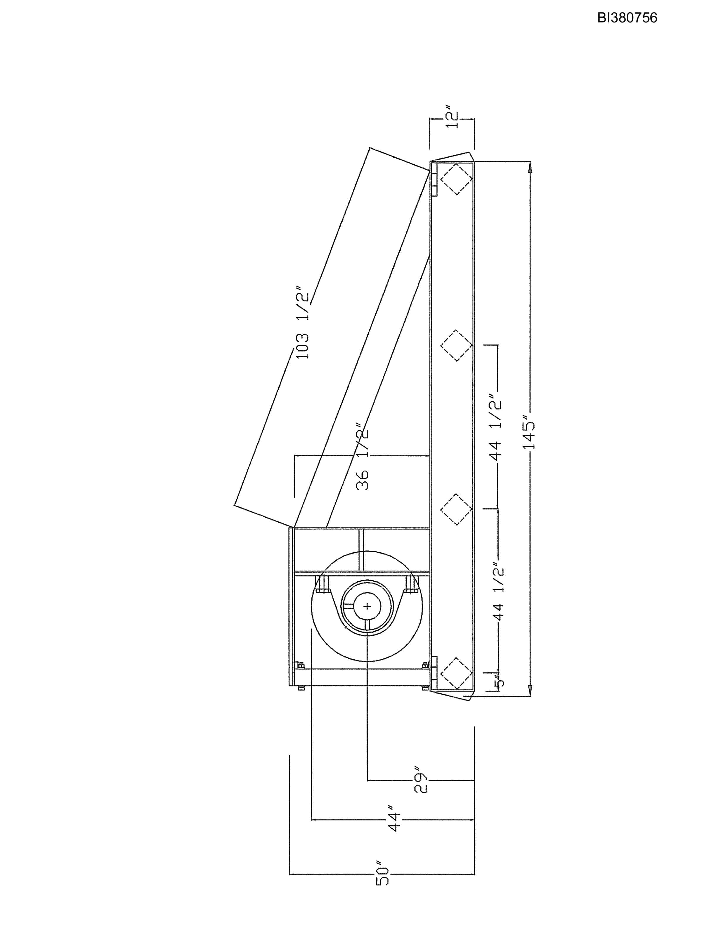 Bucyrus 54in Remote Tailpiece Parts Catalog BI380756-4