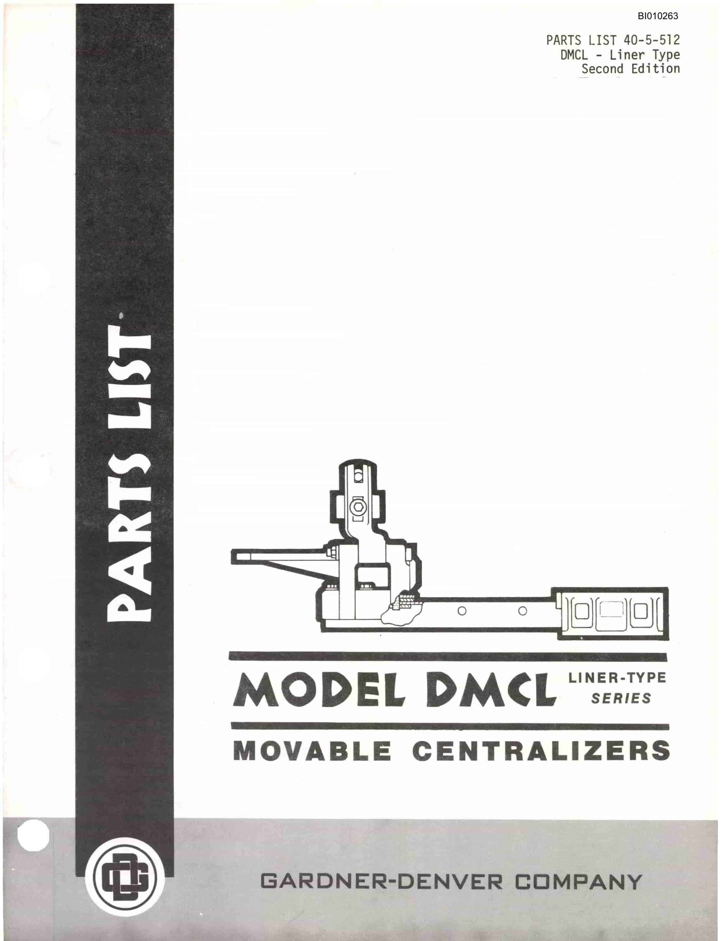 Bucyrus 56AM Parts Catalog BI010263-2