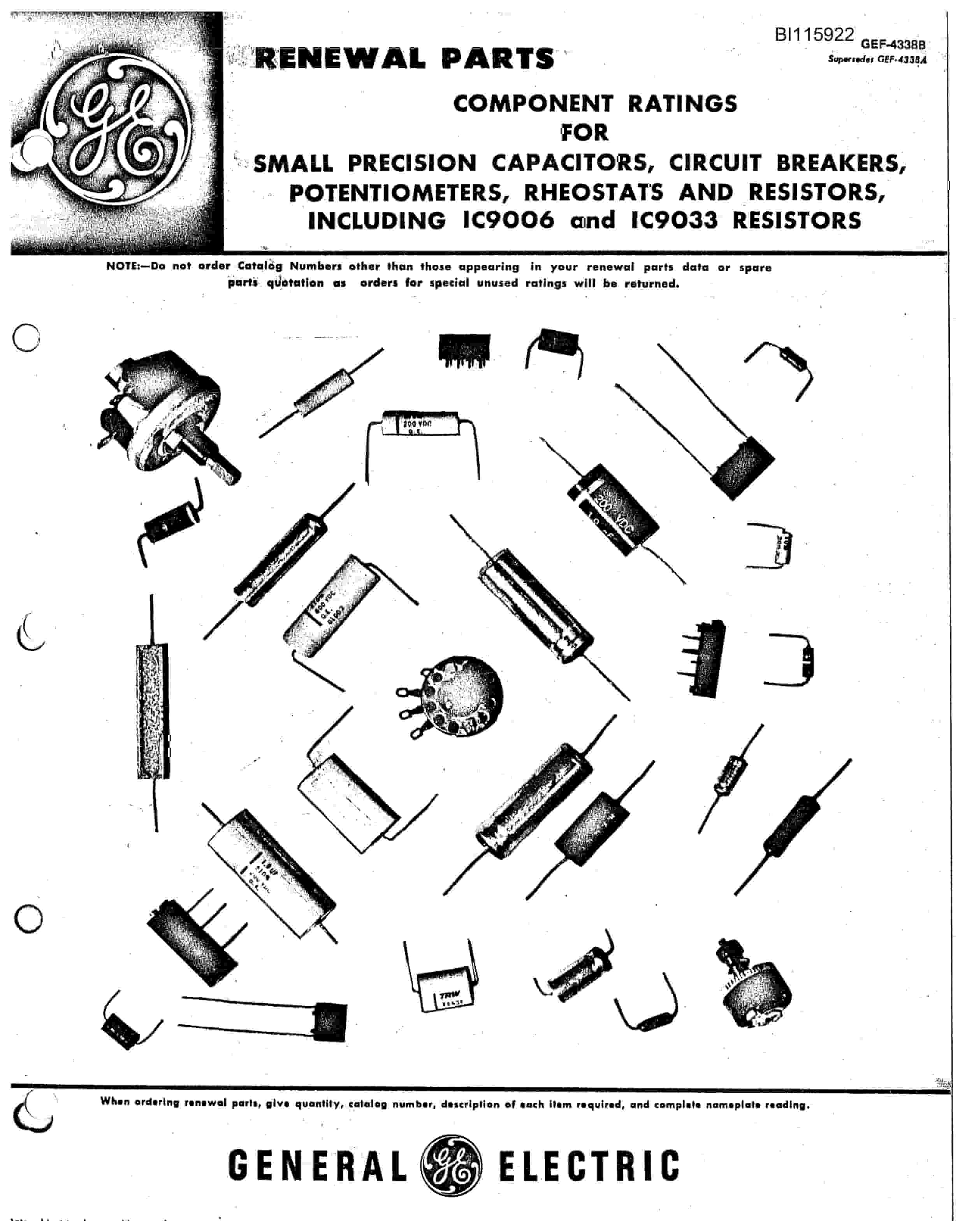 Bucyrus 60-R Drill Technical Manual BI115922-4