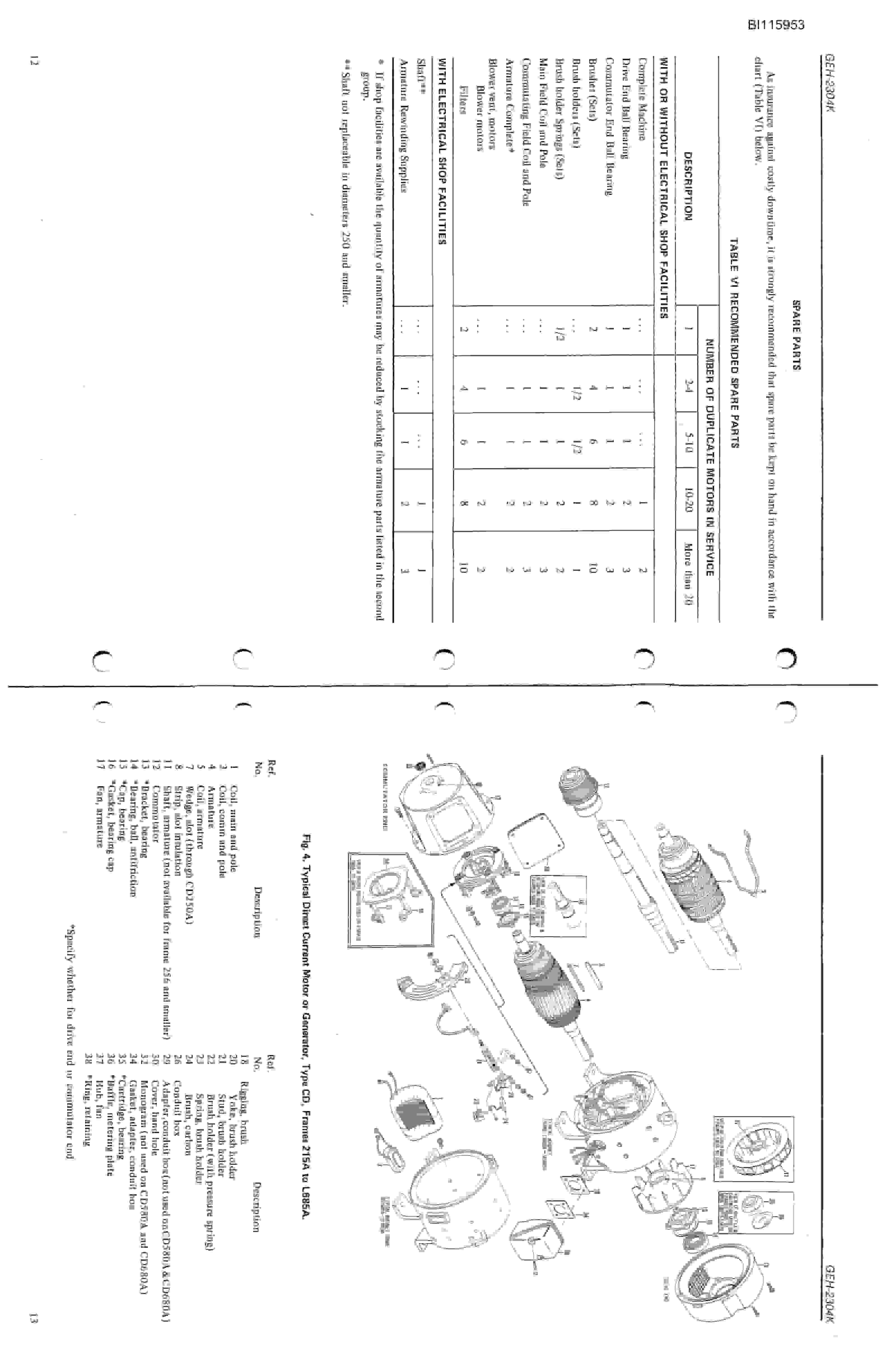 Bucyrus 60-R Drill Technical Manual BI115953-5