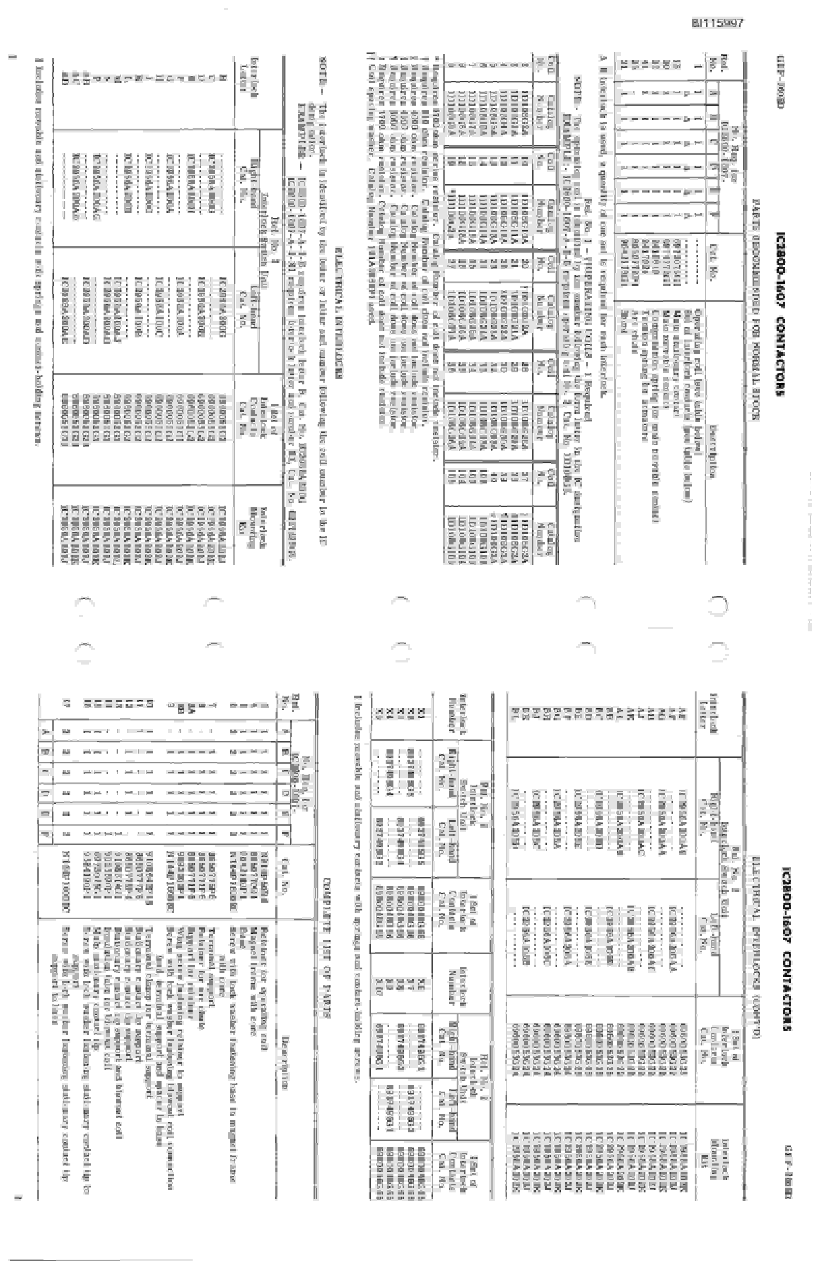 Bucyrus 60-R Drill Technical Manual BI115997-4