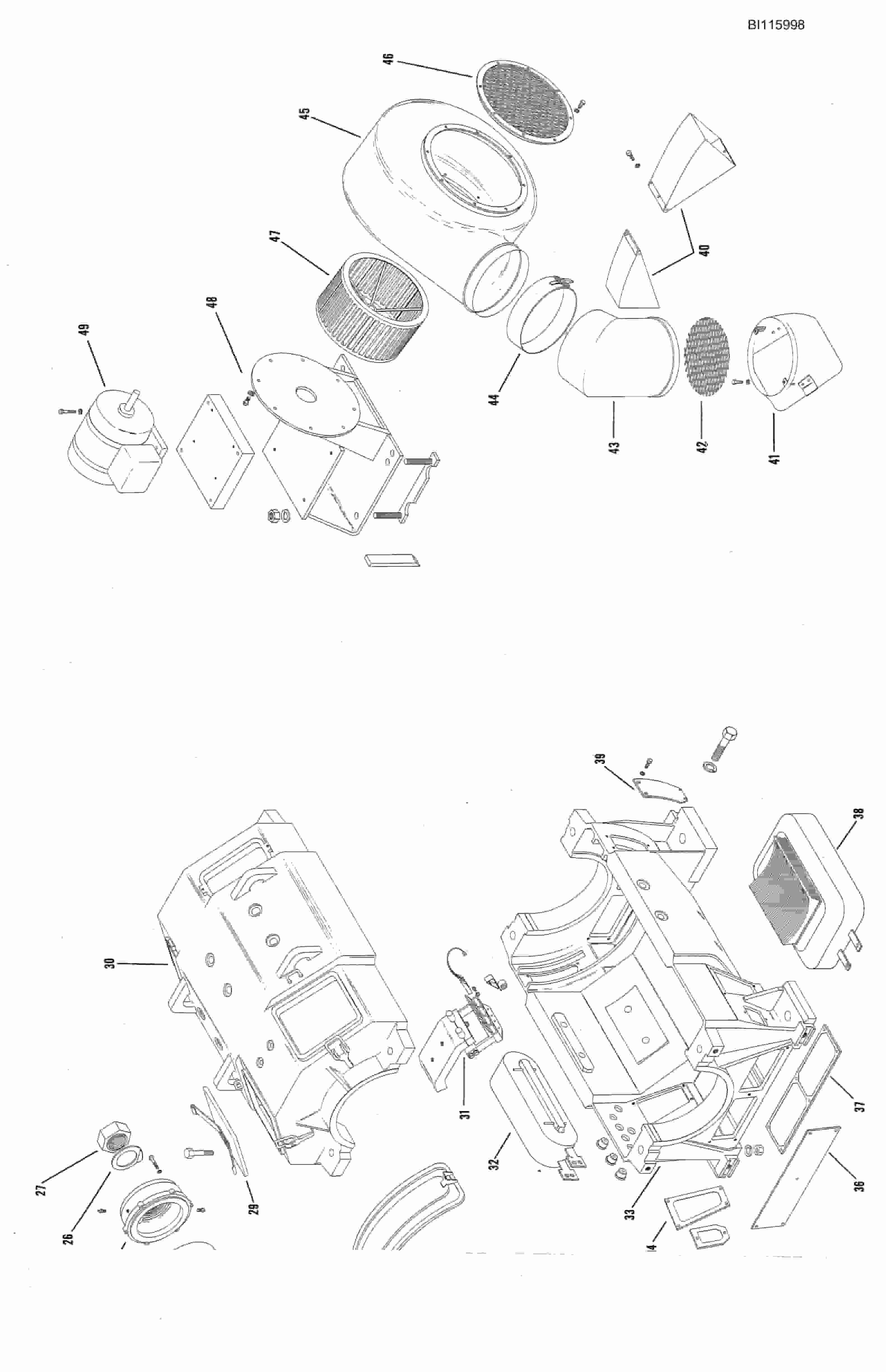 Bucyrus 60-R Drill Technical Manual BI115998-4