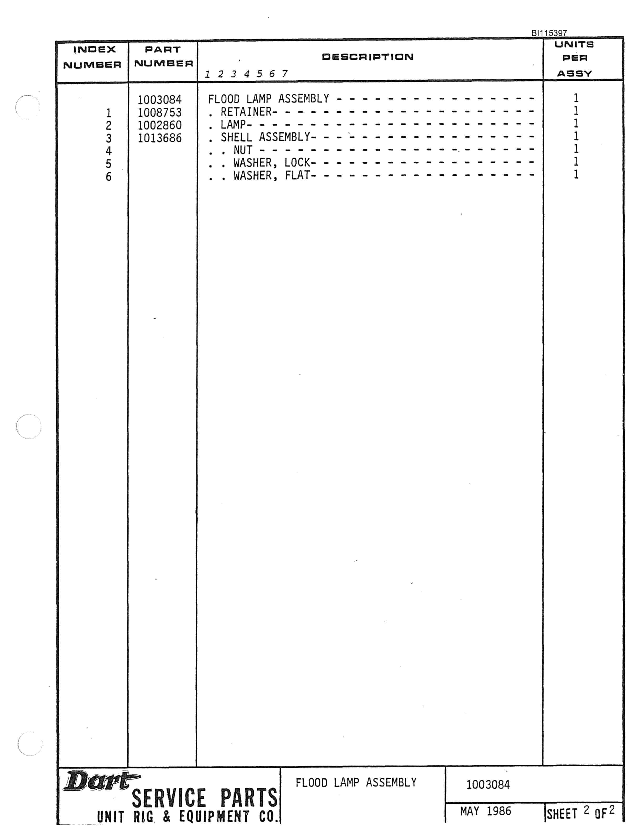 Bucyrus 600C Parts Catalog BI115397 4 Bucyrus 600C Parts Catalog BI115397 - Image 4
