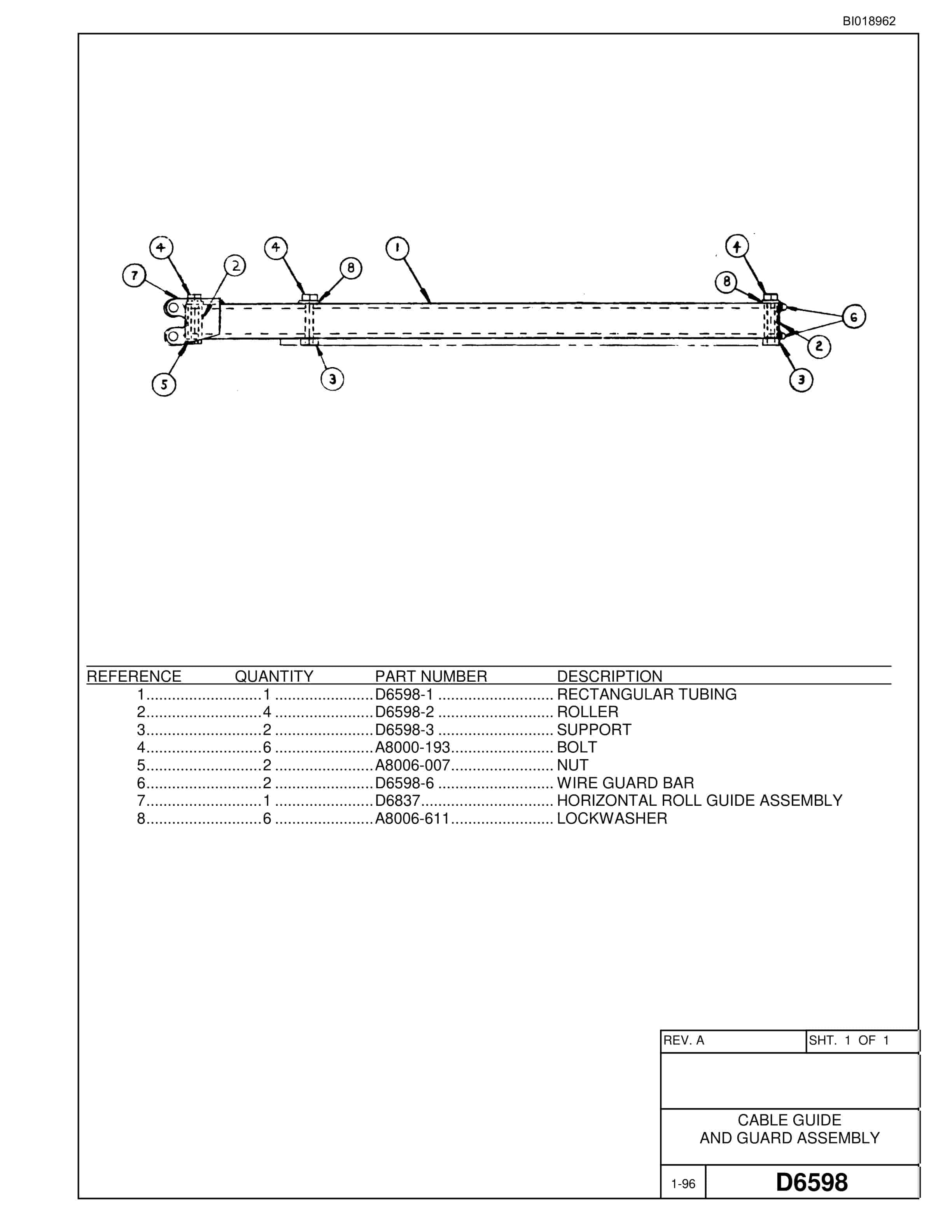 Bucyrus 601 Parts Catalog BI018962 3 Bucyrus 601 Parts Catalog BI018962 - Image 3