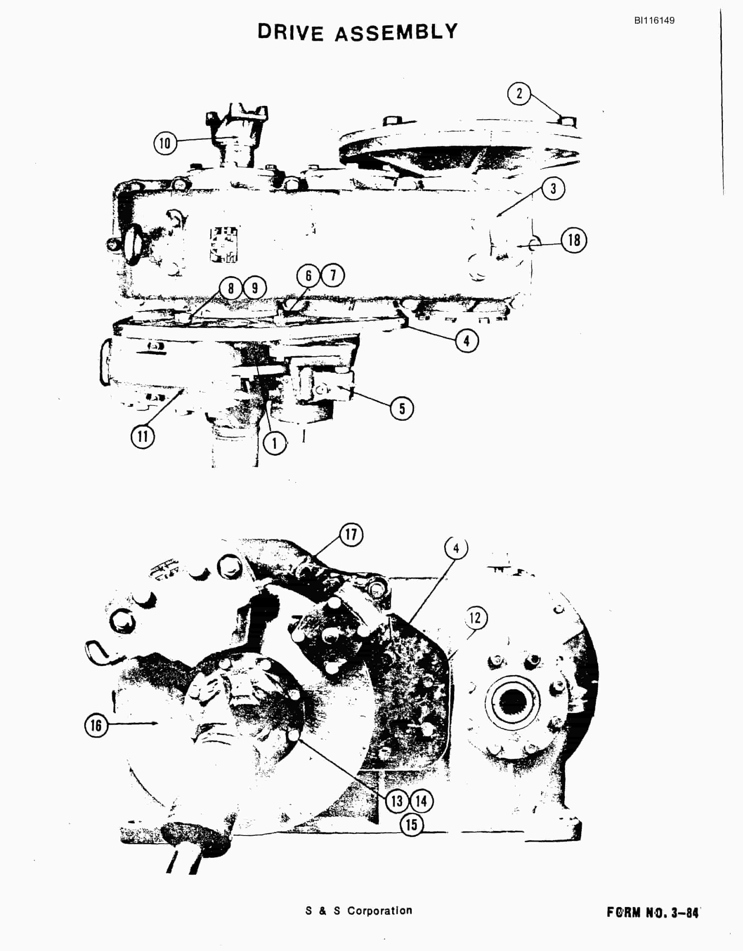 Bucyrus 604 Parts Catalog BI116149-4
