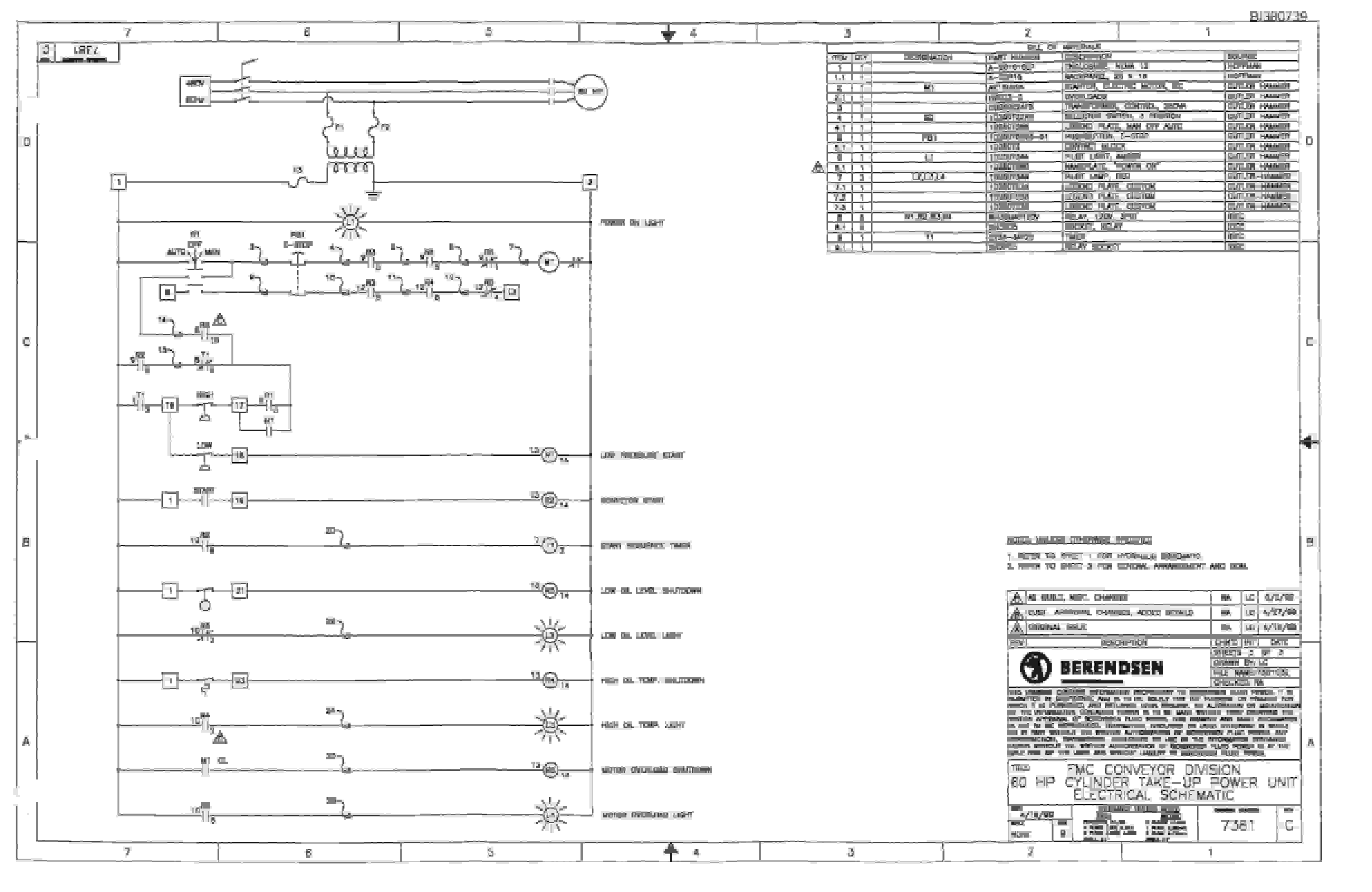 Bucyrus 60in Belt Width Parts Catalog BI380739-3
