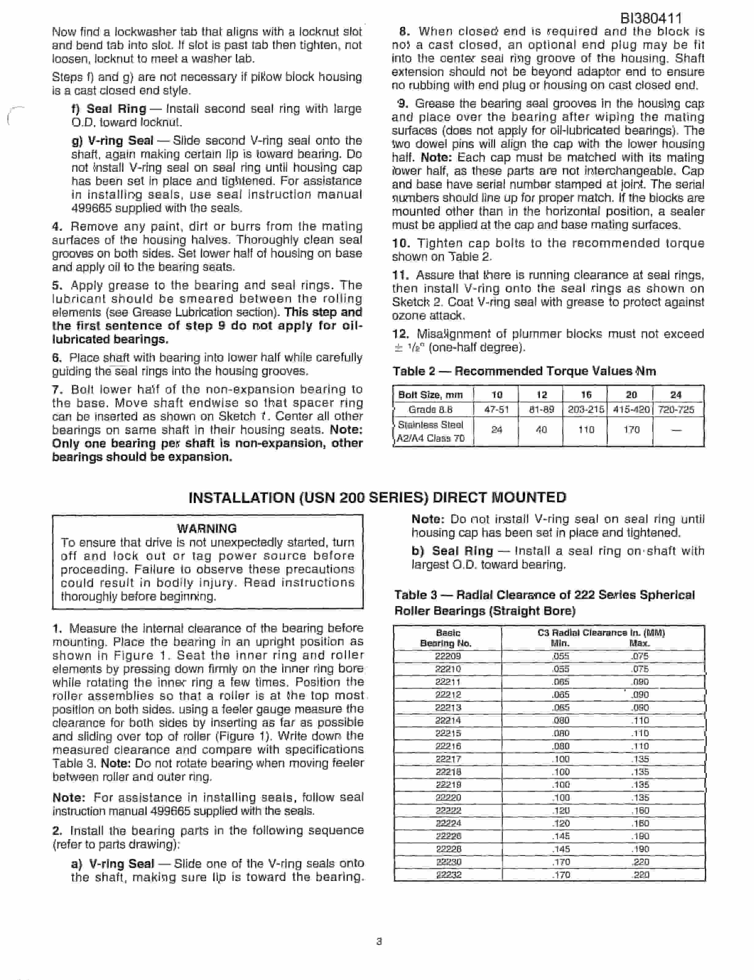 Bucyrus 60in Feed Thru, Discharge Section Parts Catalog BI380411-4