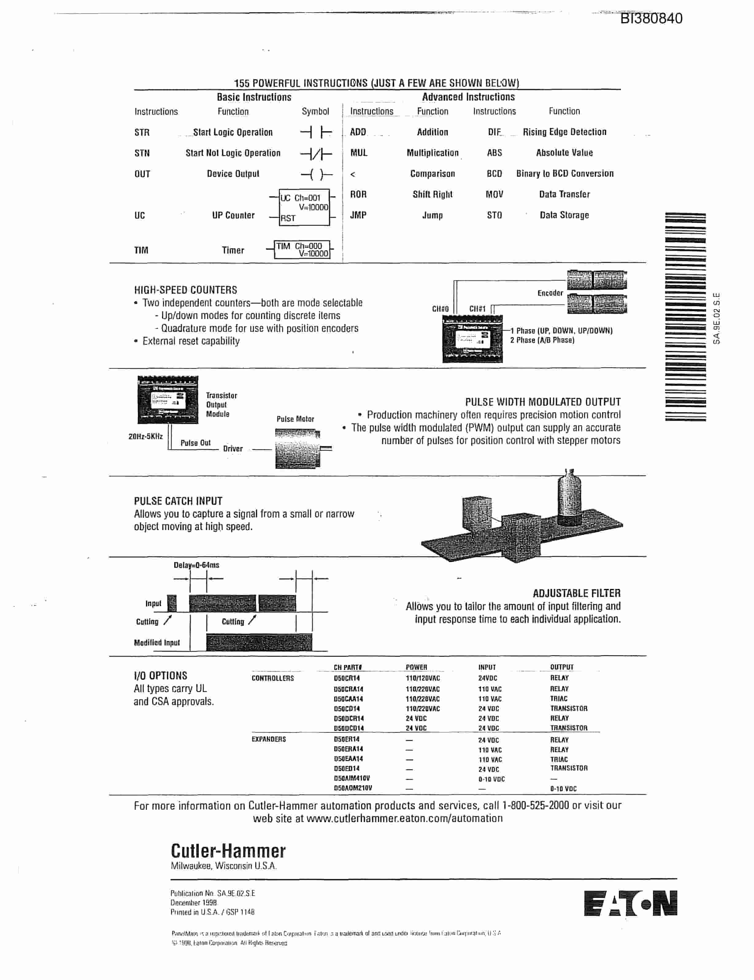 Bucyrus 60in Take-Up Parts Catalog BI380840-3