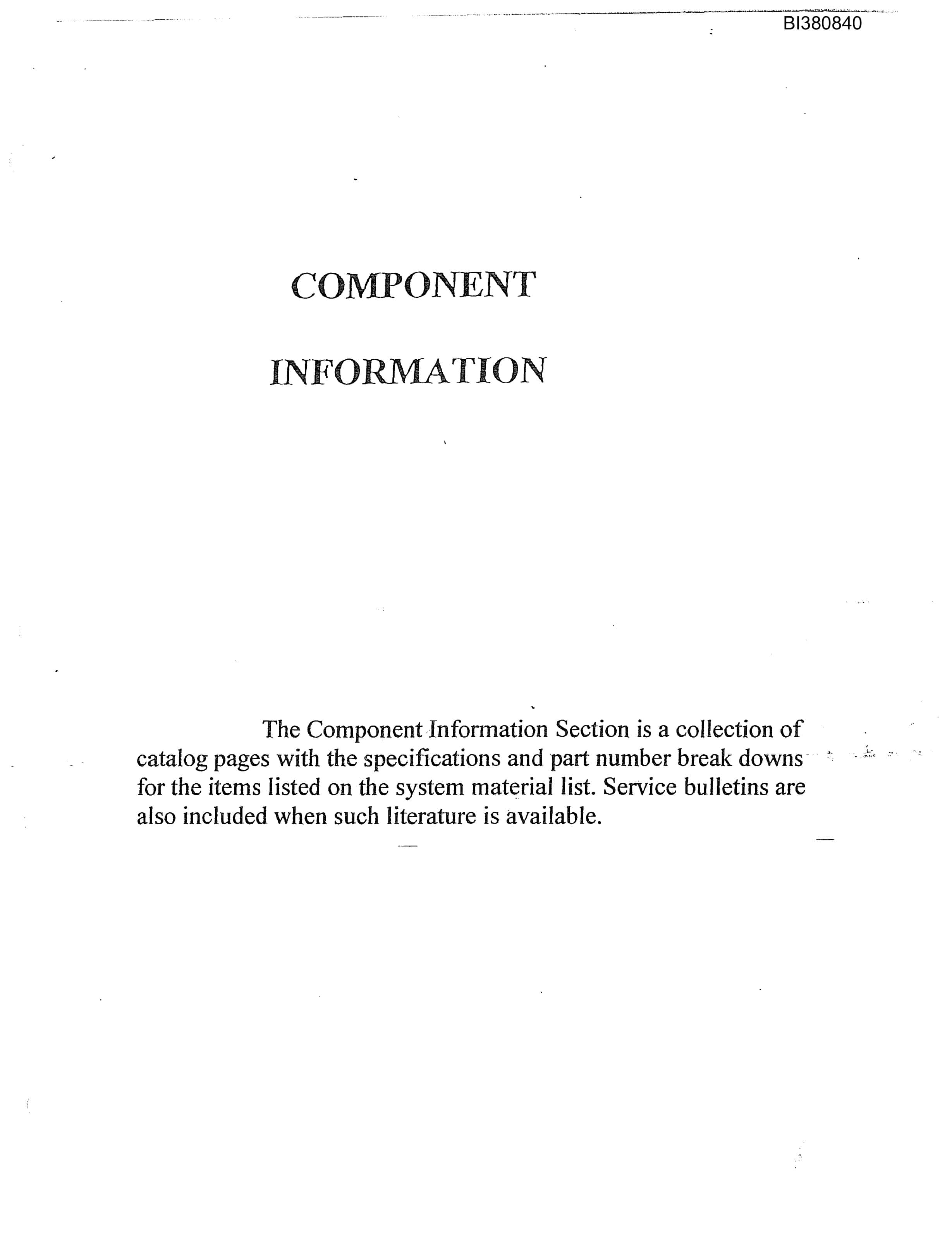 Bucyrus 60in Take-Up Parts Catalog BI380840-5