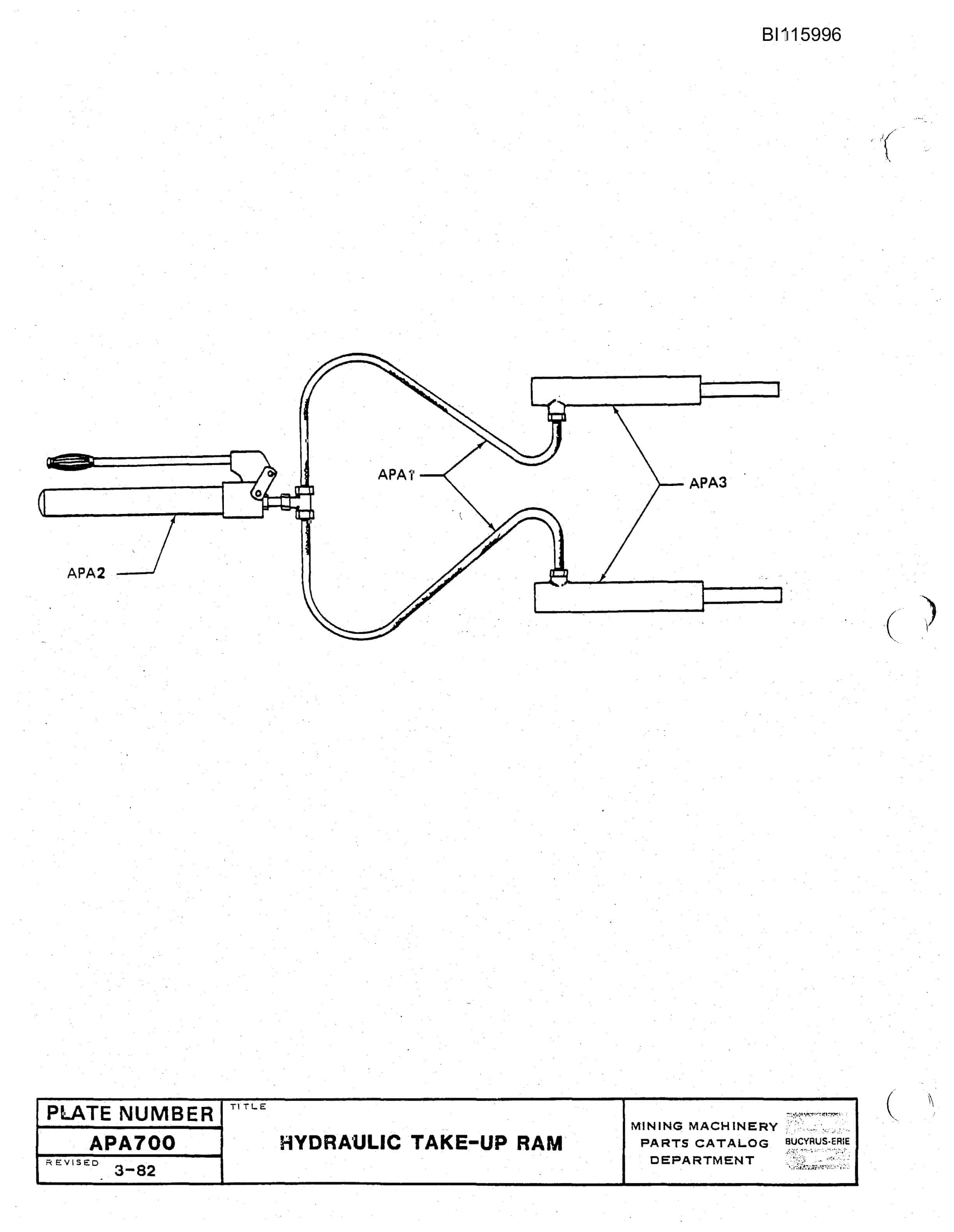 Bucyrus 60R, 61R Rotary Blast Hole Drill Technical Manual BI115996-3
