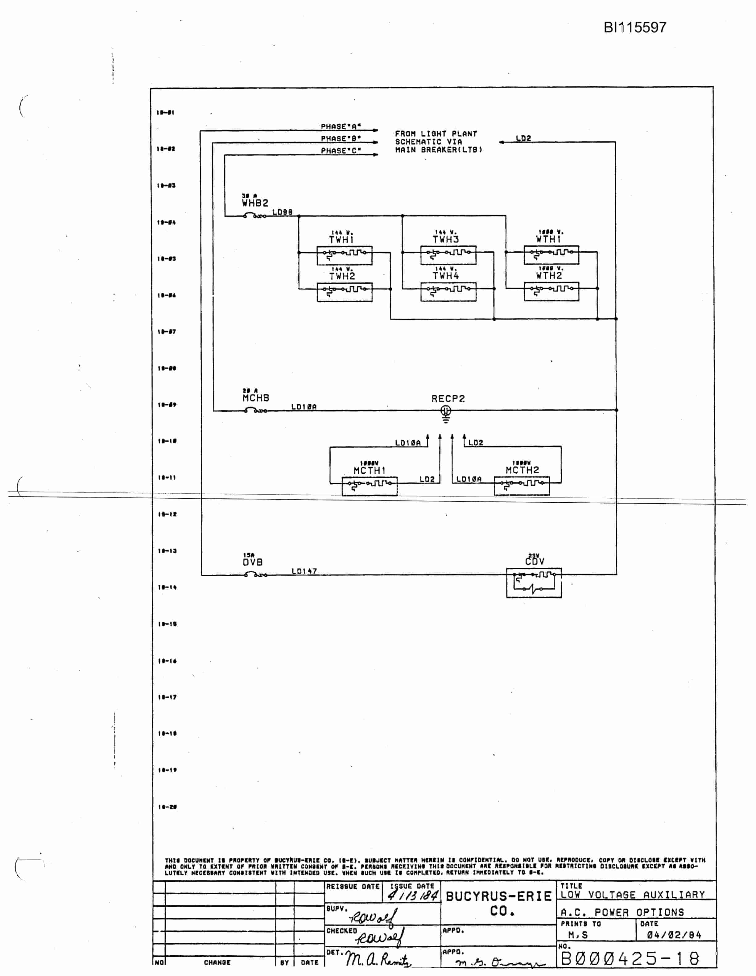 Bucyrus 60R Mining Technical Manual BI115597-4