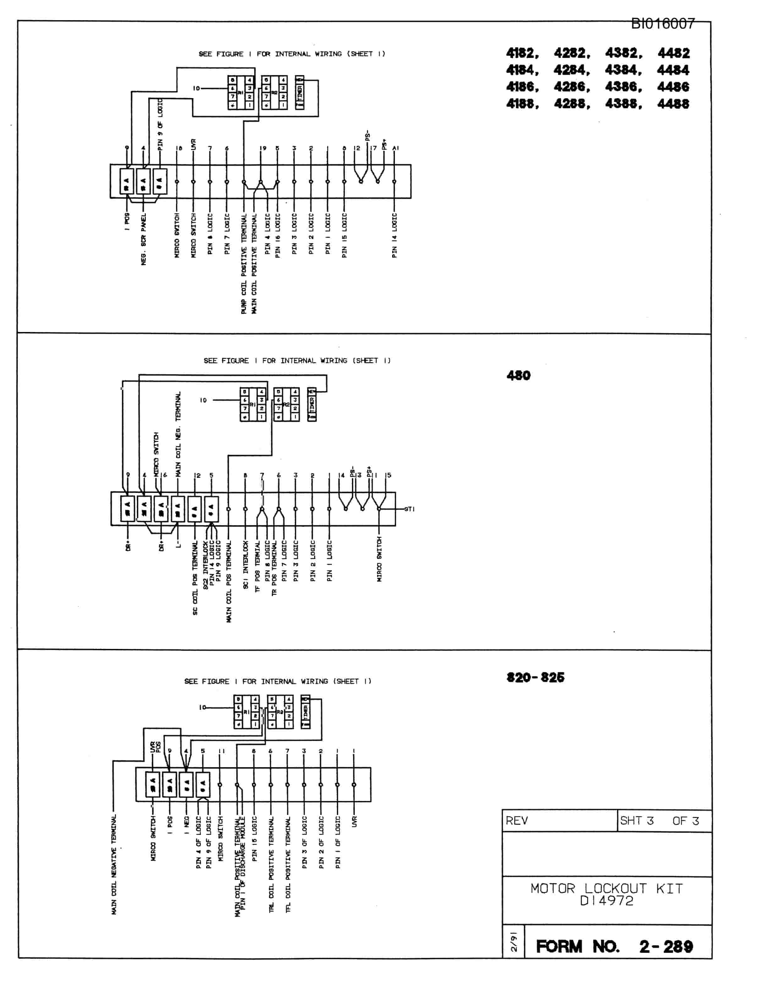 Bucyrus 610 Parts Catalog BI016007-2