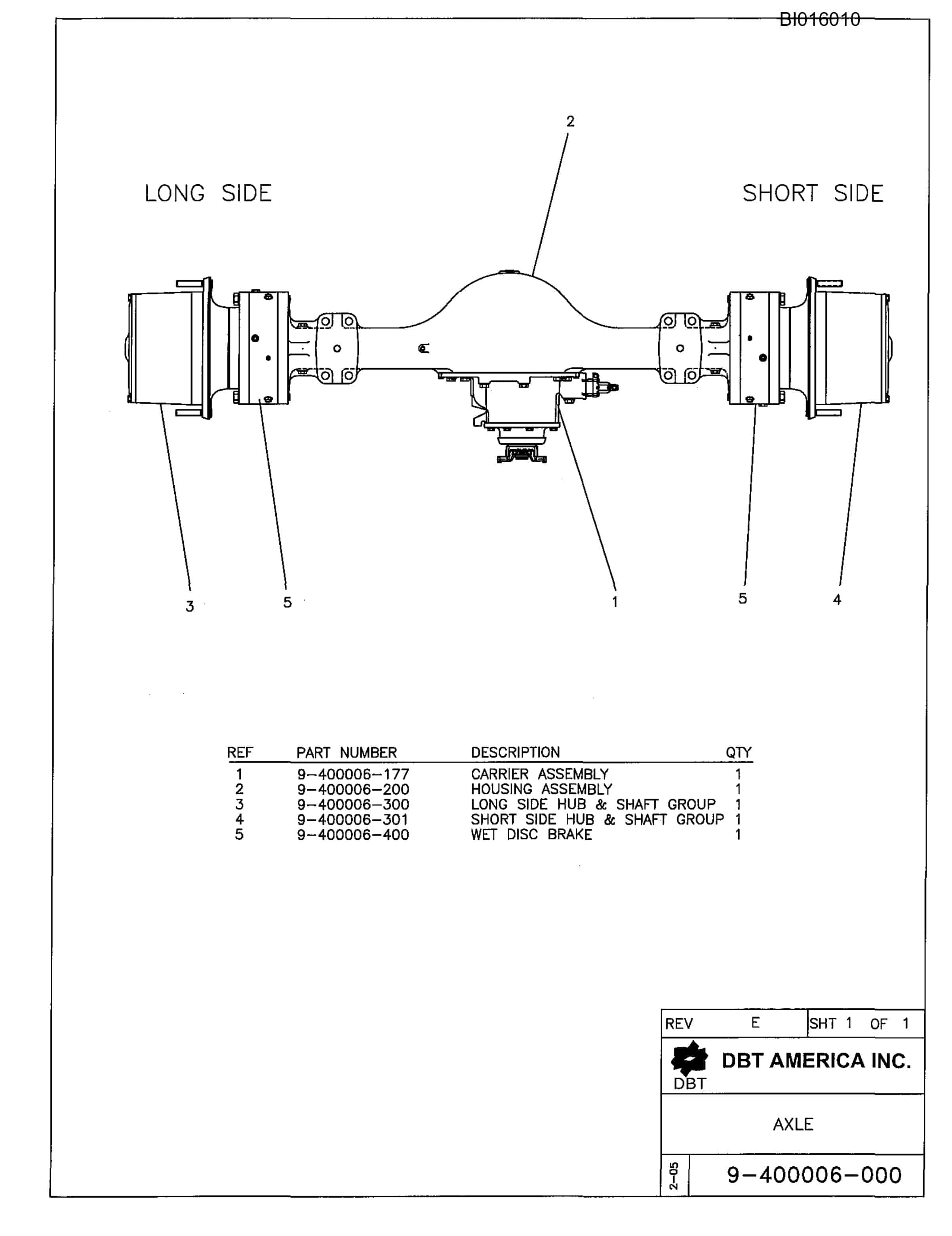 Bucyrus 620 Parts Catalog BI016010-2