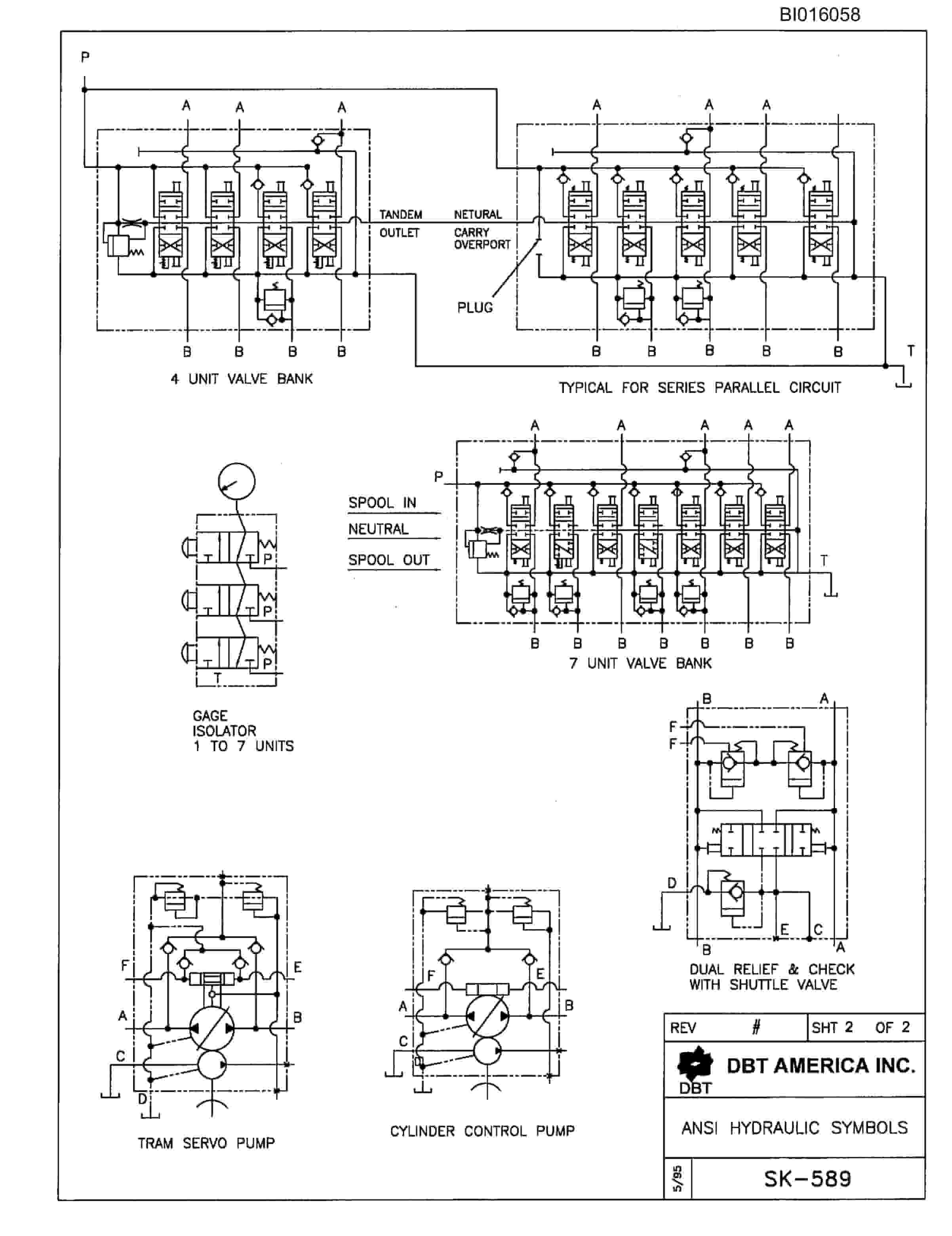 Bucyrus 630 Offside Parts Catalog BI016058-5