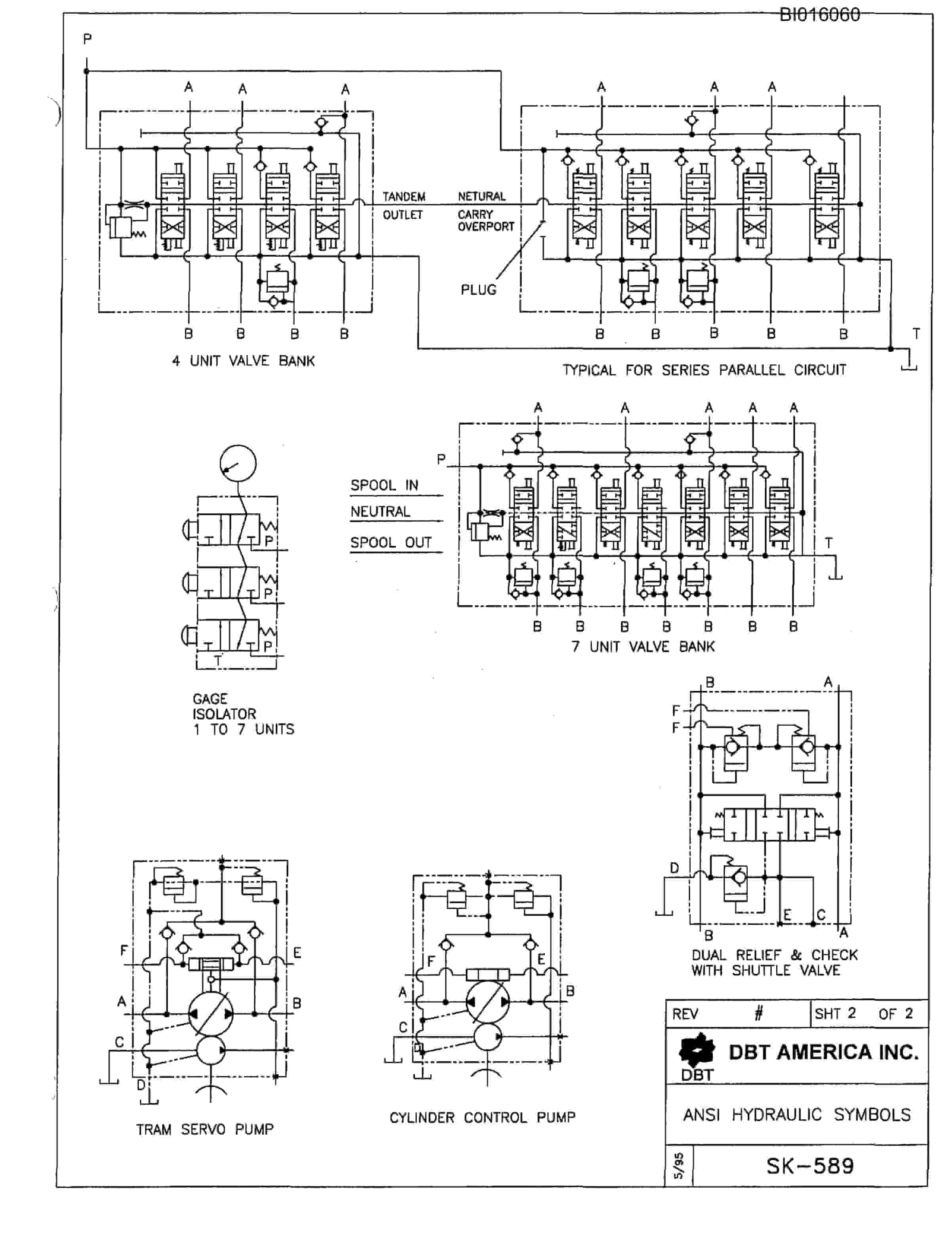 Bucyrus 630 Offside Parts Catalog BI016060-5