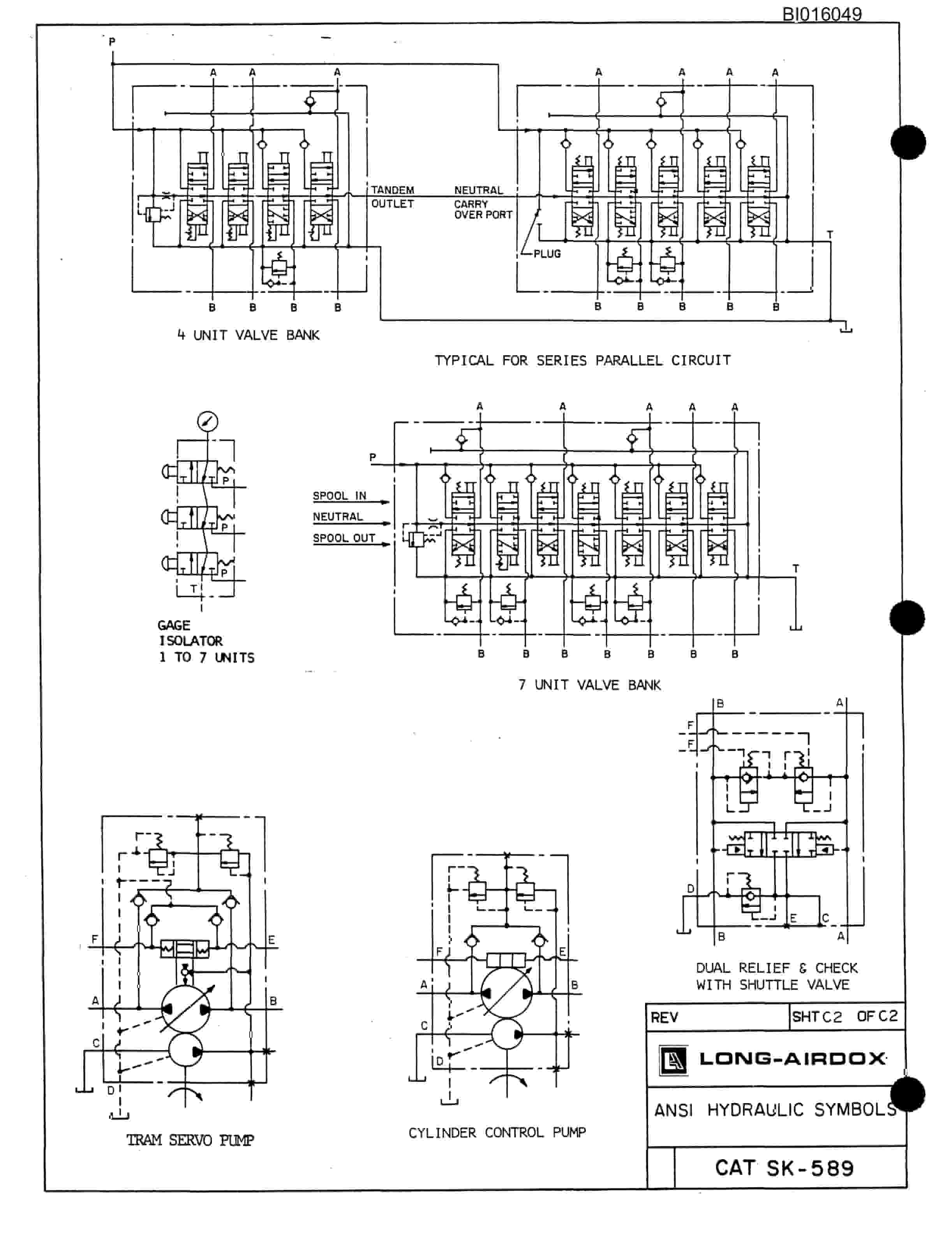 Bucyrus 630 Parts Catalog BI016049-4