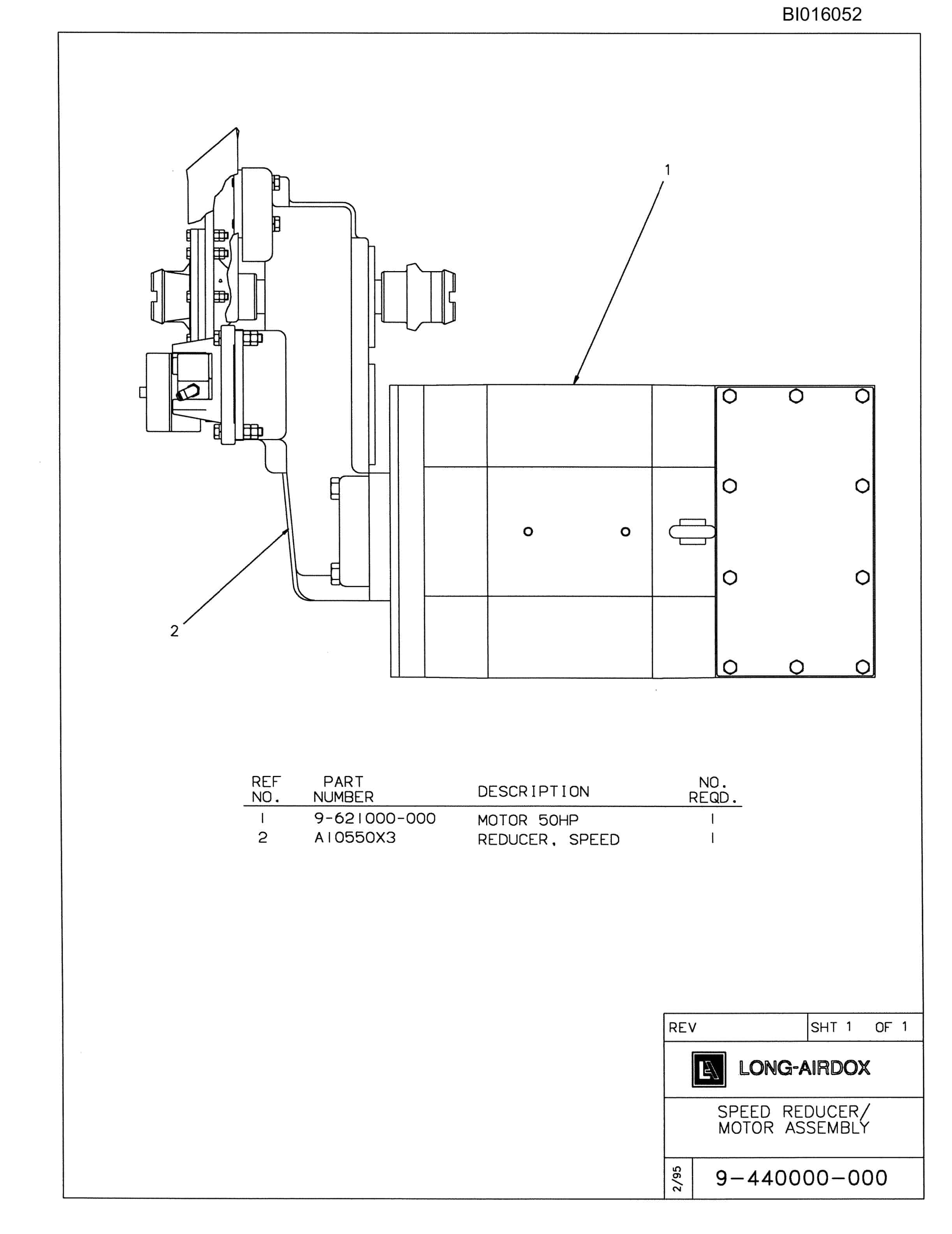 Bucyrus 630 Parts Catalog BI016052-2