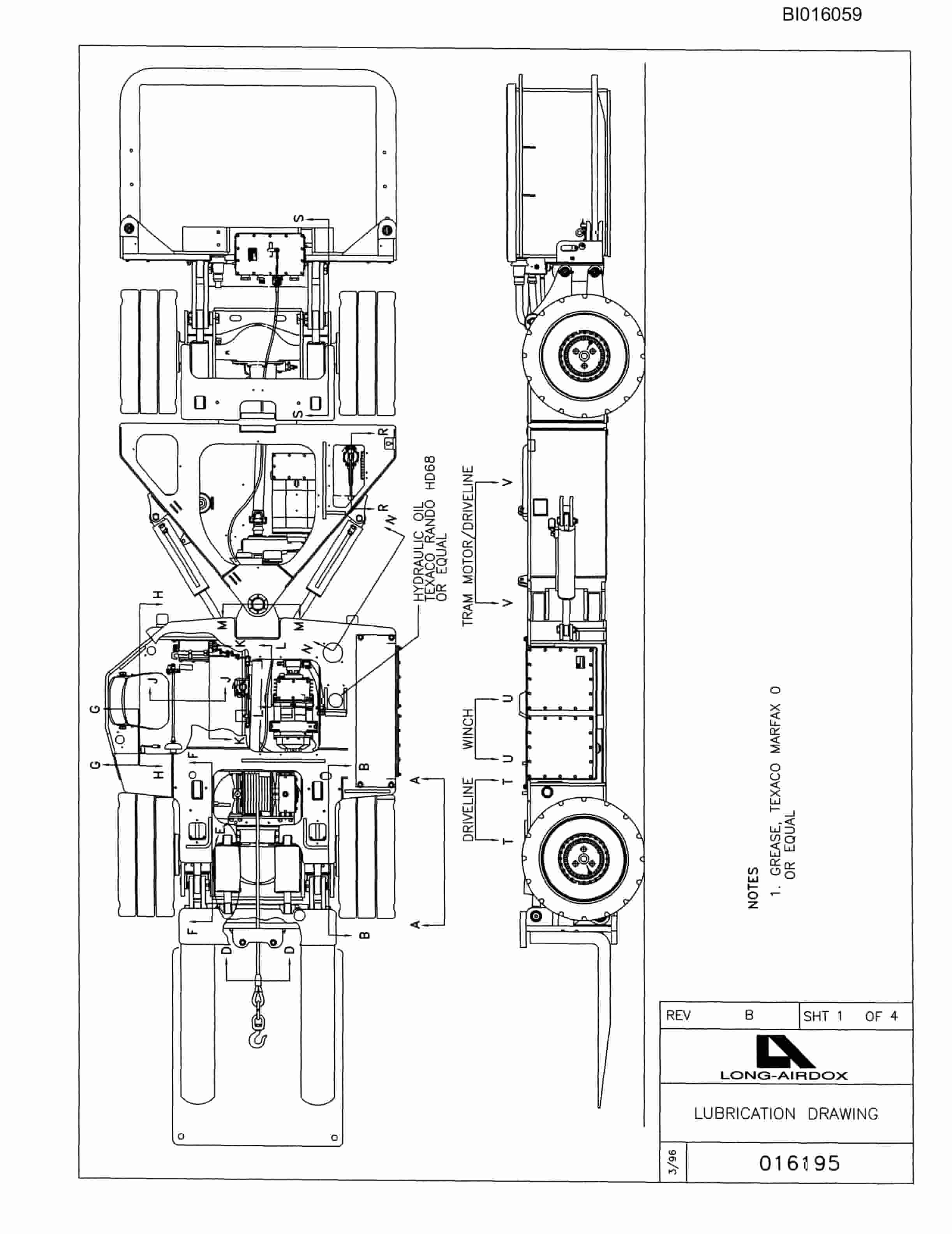 Bucyrus 630 Parts Catalog BI016059-3