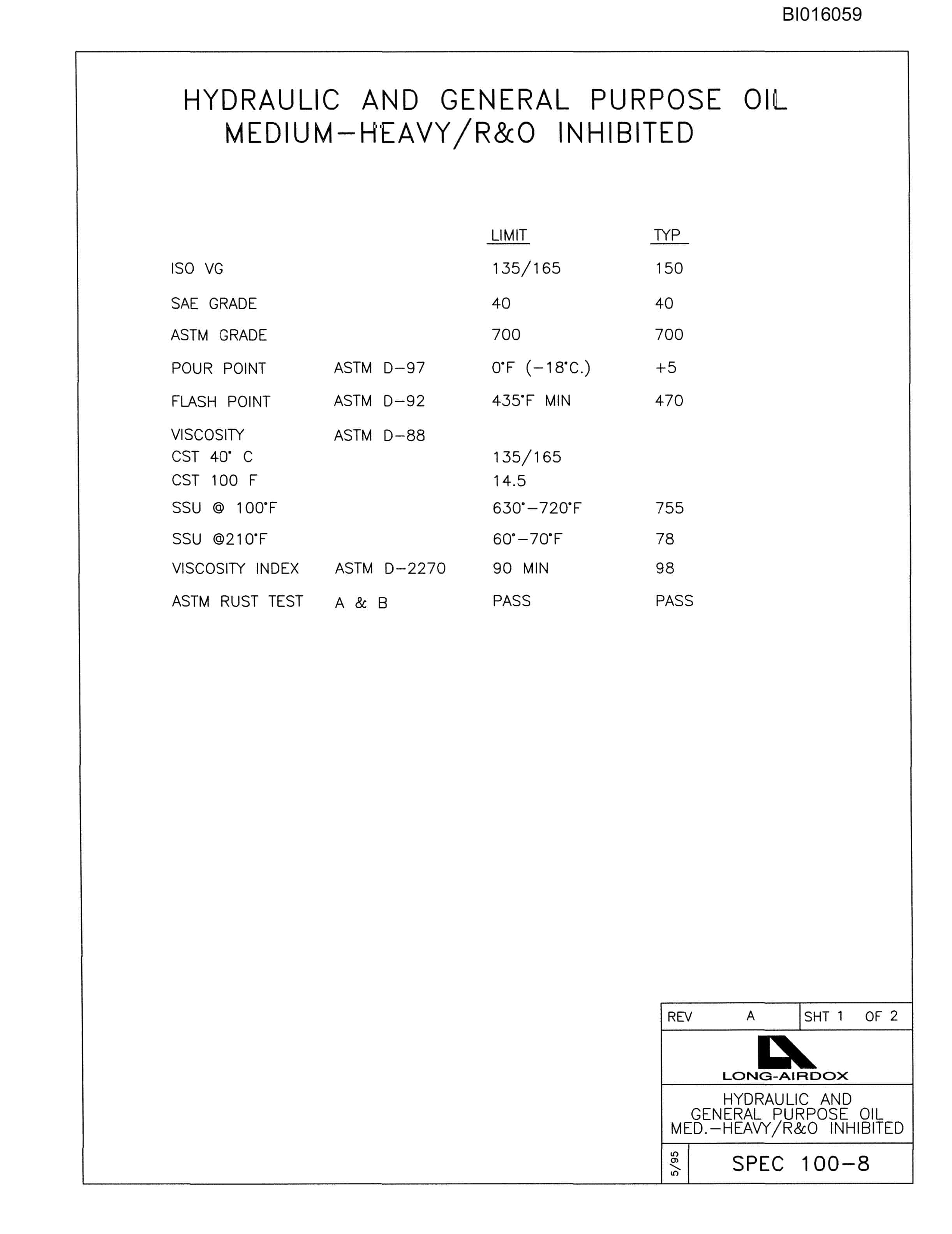 Bucyrus 630 Parts Catalog BI016059-4
