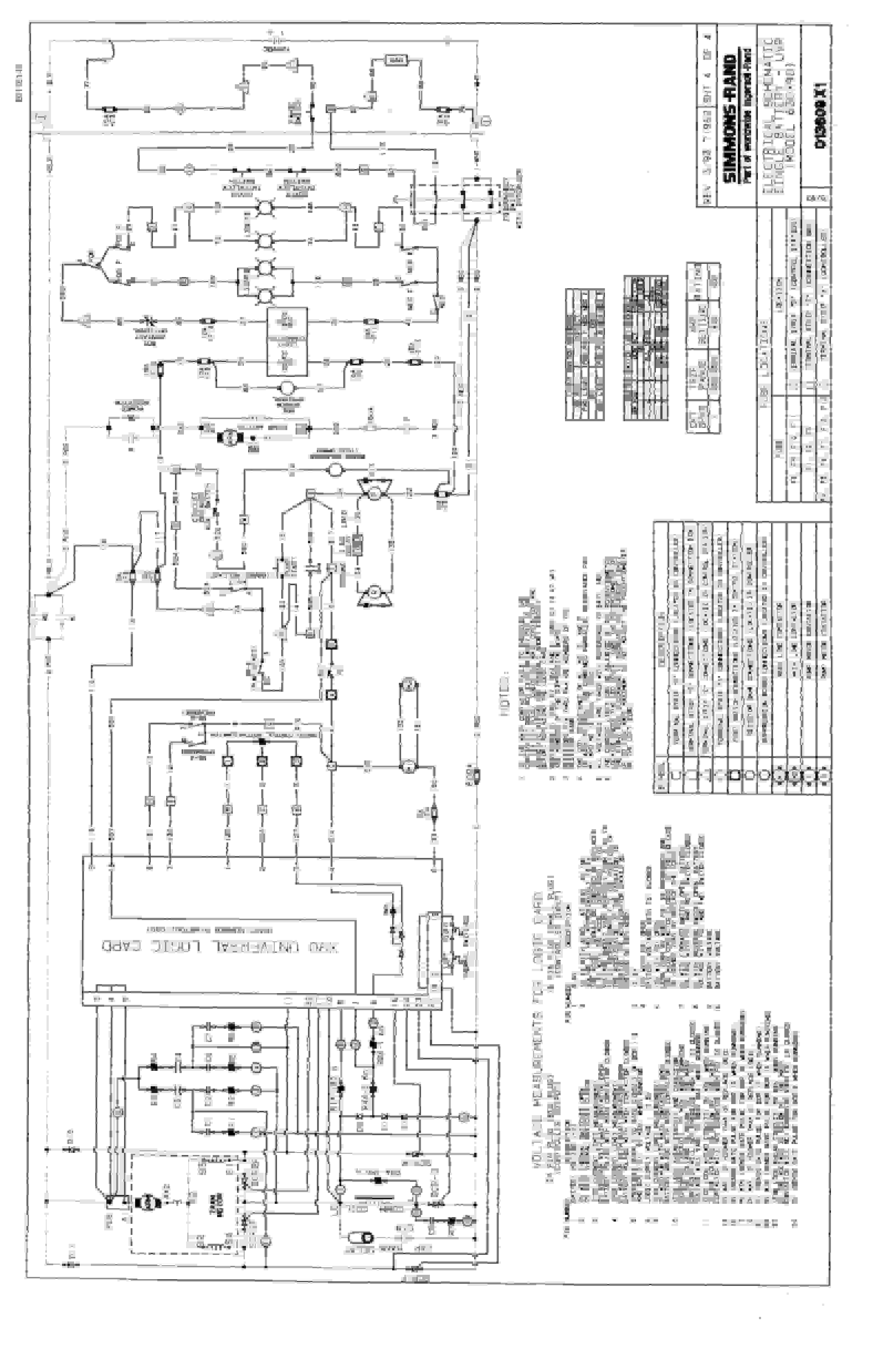 Bucyrus 630 Parts Catalog BI116146-2