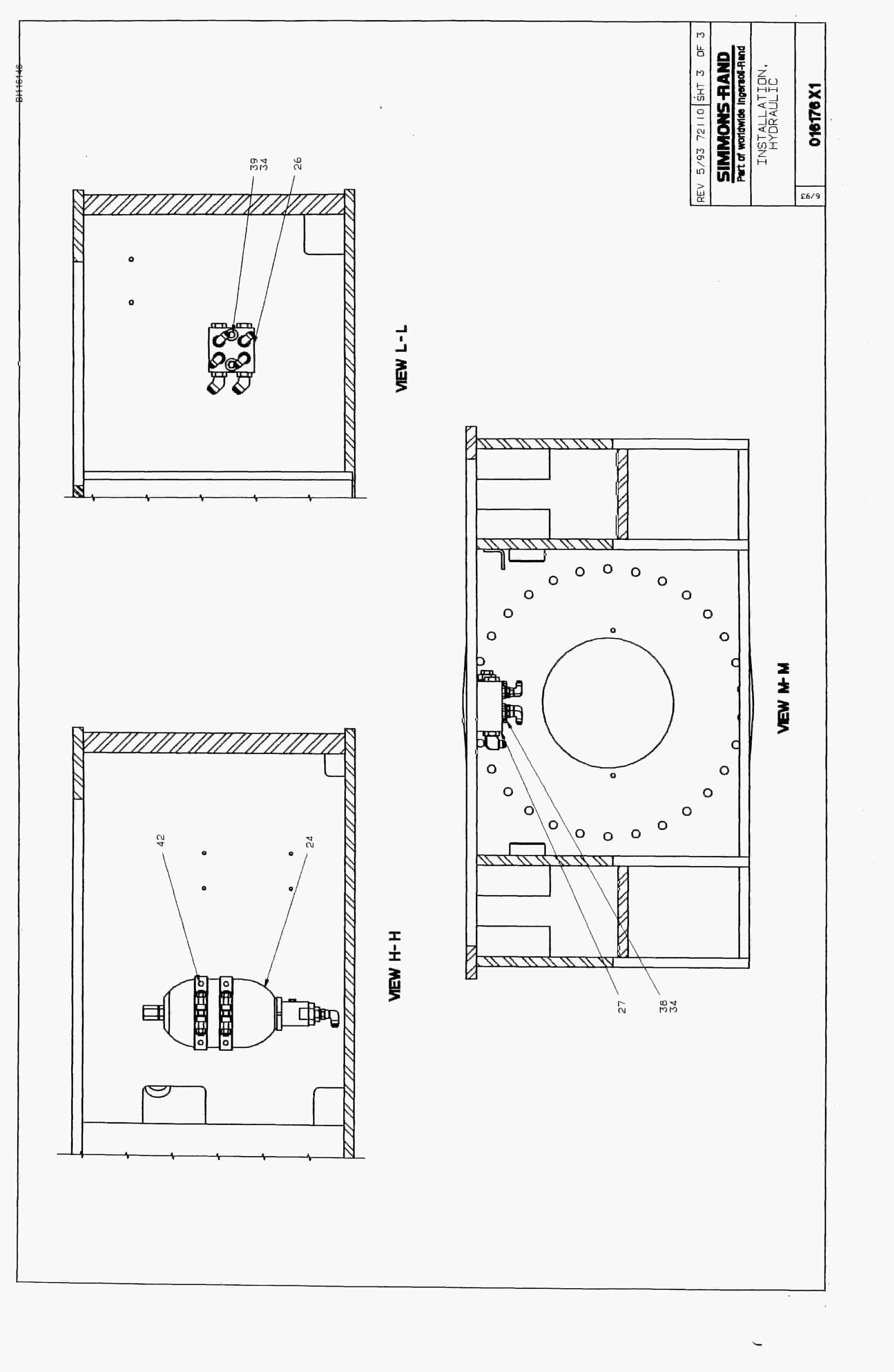Bucyrus 630 Parts Catalog BI116146-3