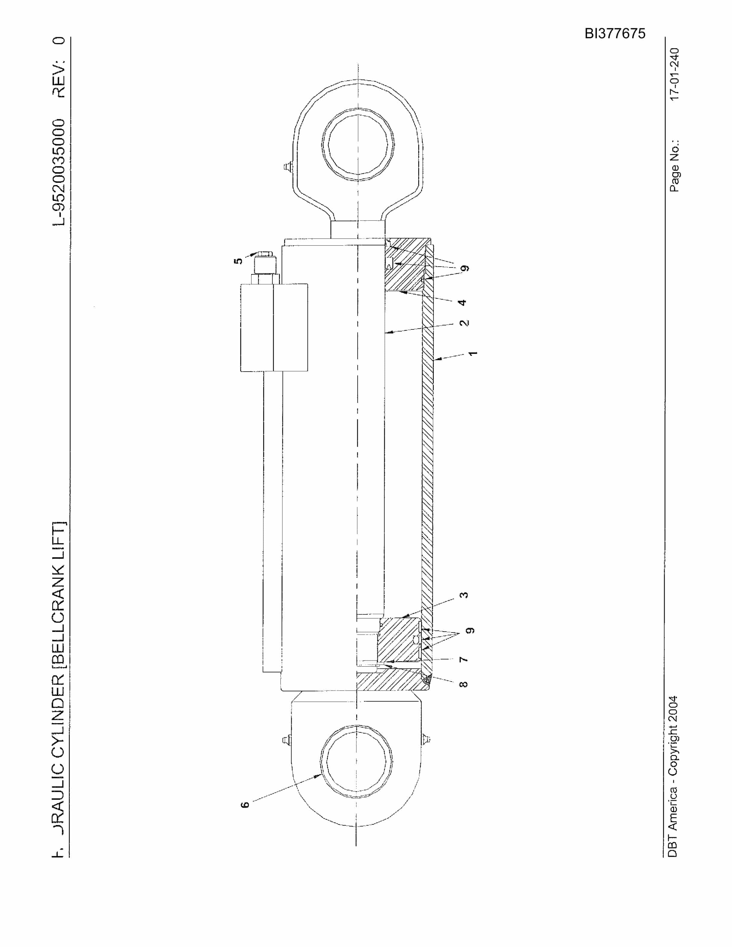 Bucyrus 636 Versatrac Parts Catalog BI377675-2