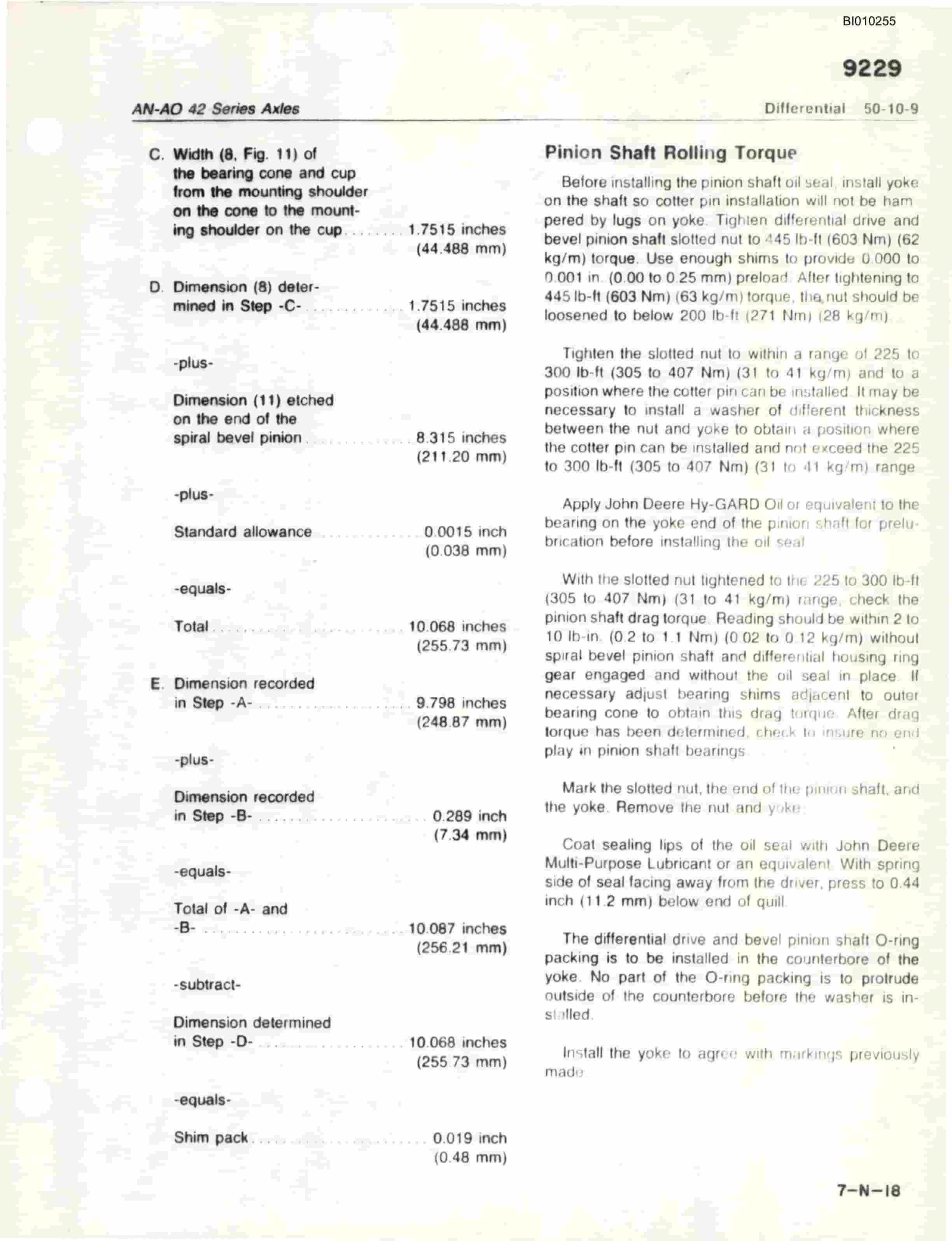 Bucyrus 640-DJC Articulated Drill Carrier Parts Catalog BI010255-5