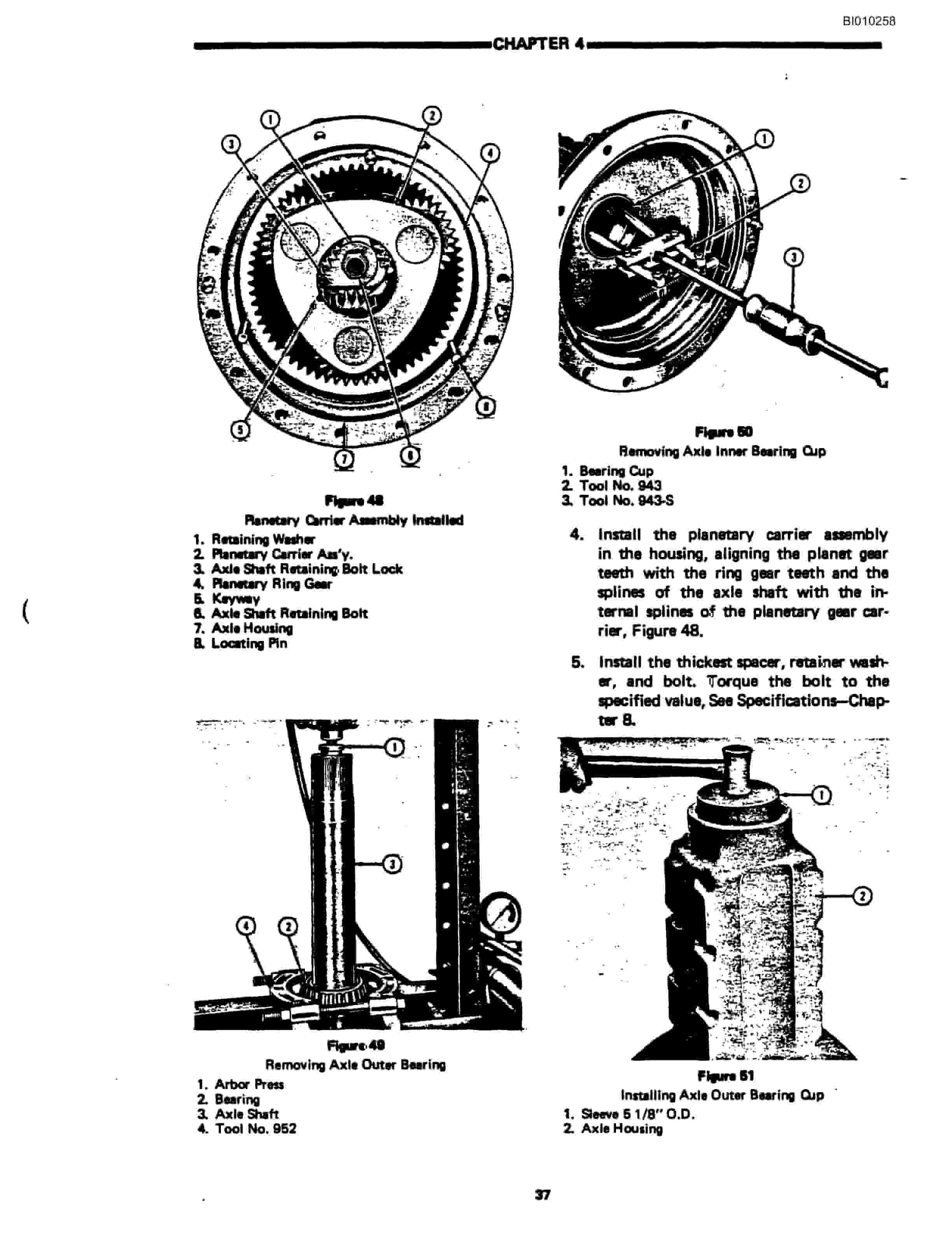 Bucyrus 640 DJC-GD Parts Catalog BI010258-5