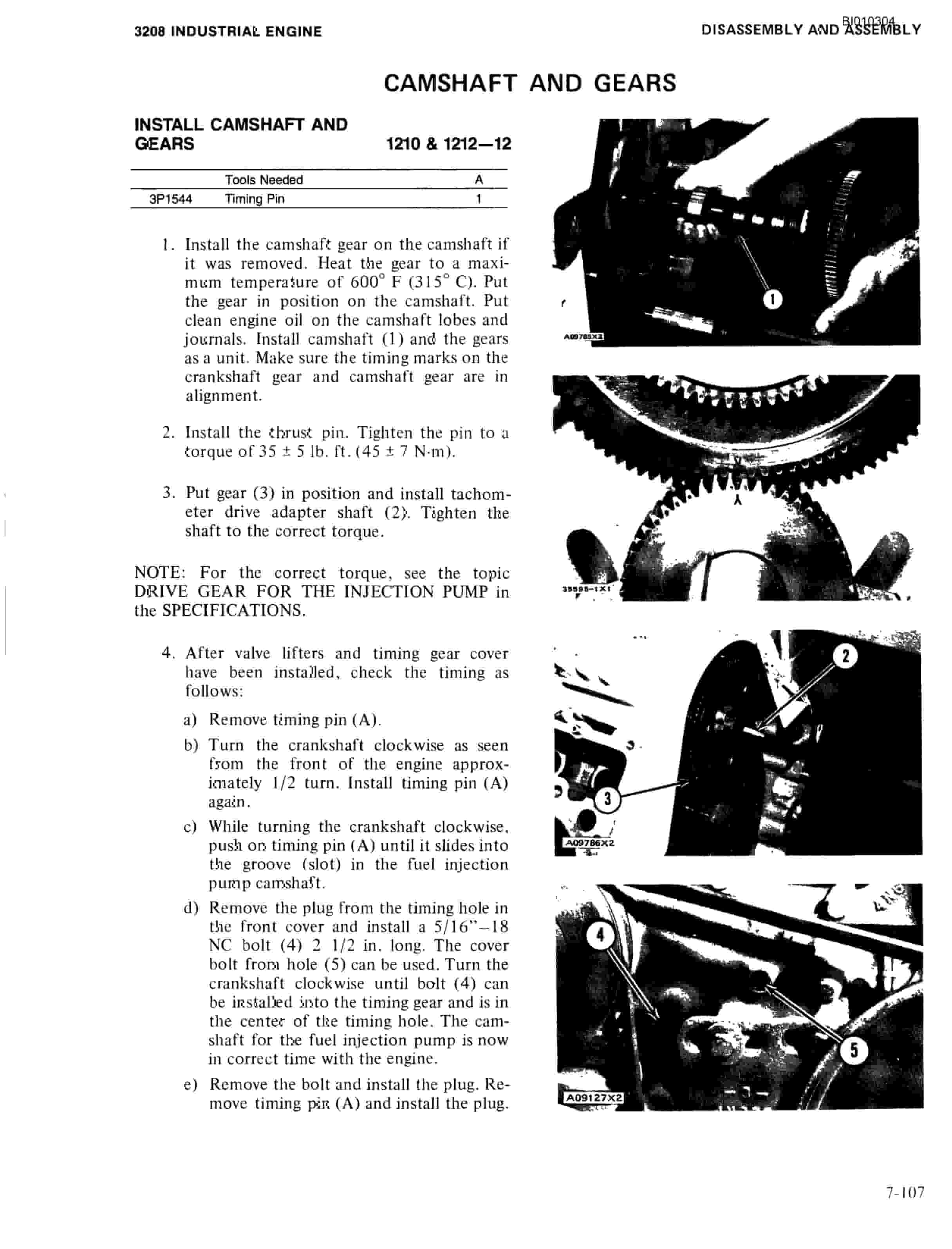 Bucyrus 640 DJC Parts Catalog BI010304-4
