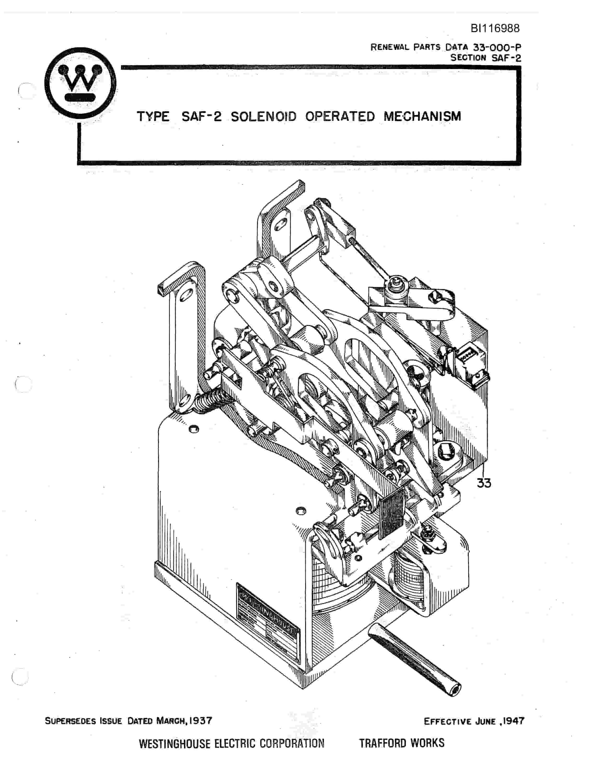Bucyrus 650-B Electric Dragline Parts Catalog BI116988-4