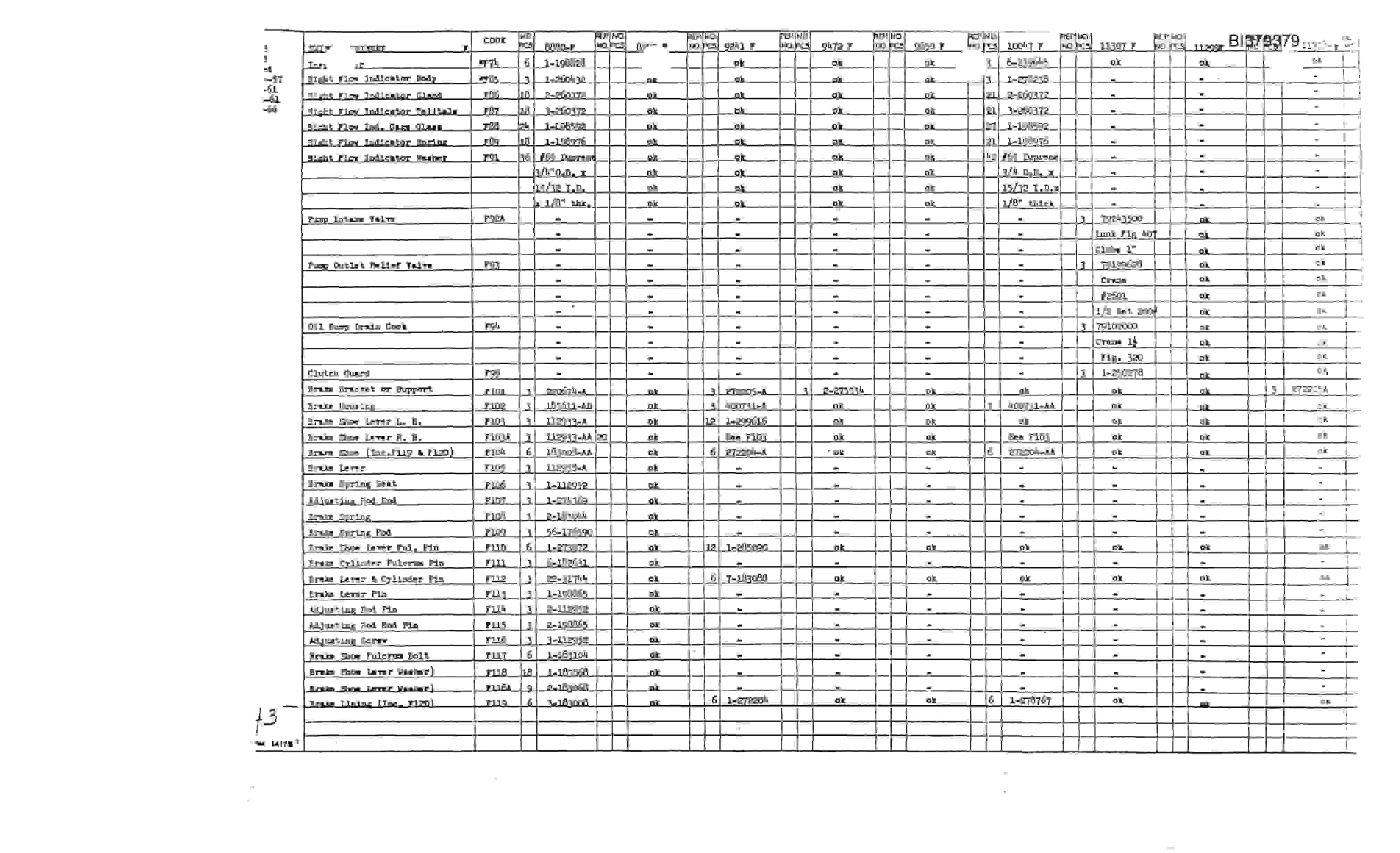 Bucyrus 650B ICS Parts Catalog BI379379-2