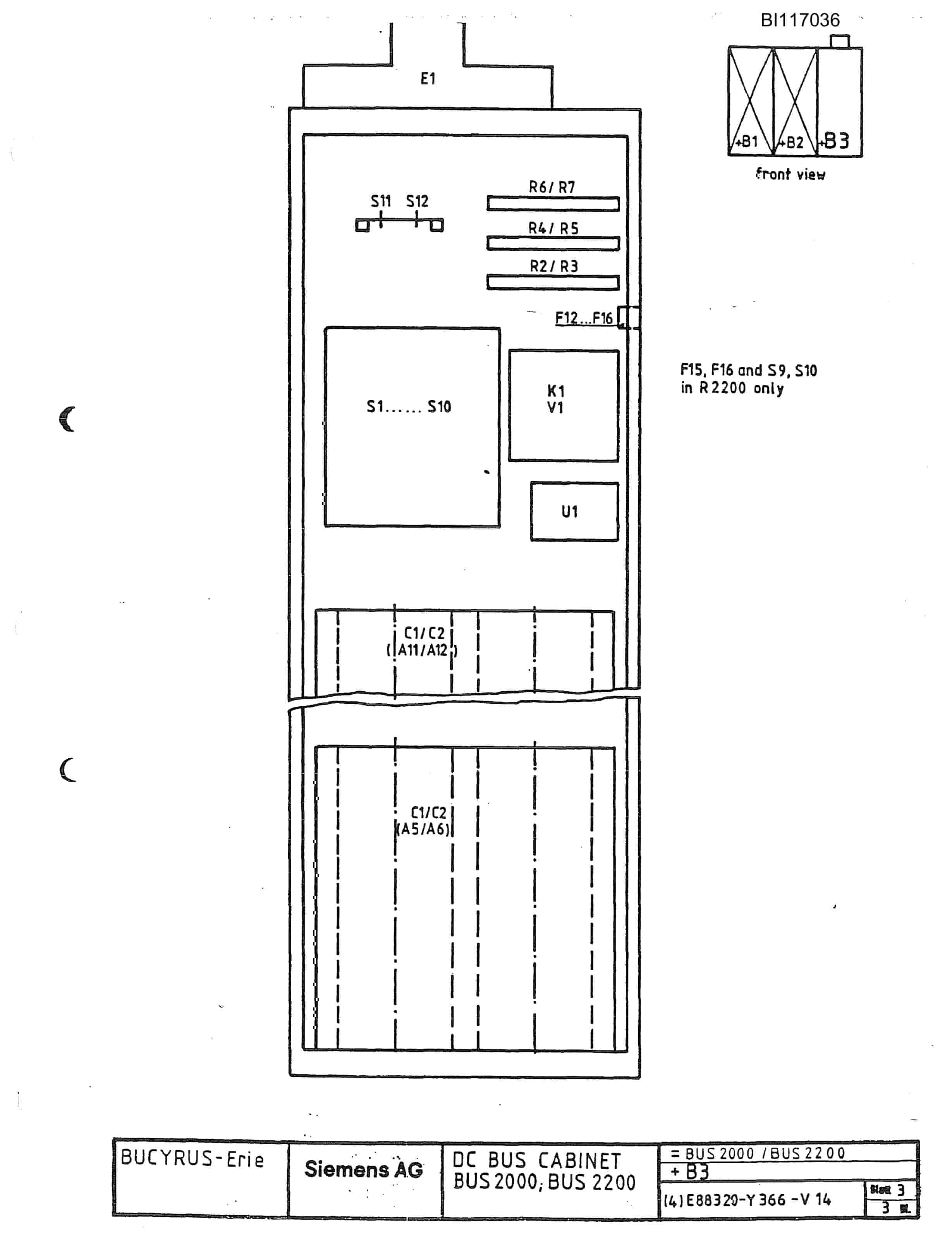 Bucyrus 680-W Walking Dragline Parts Catalog BI117036-2