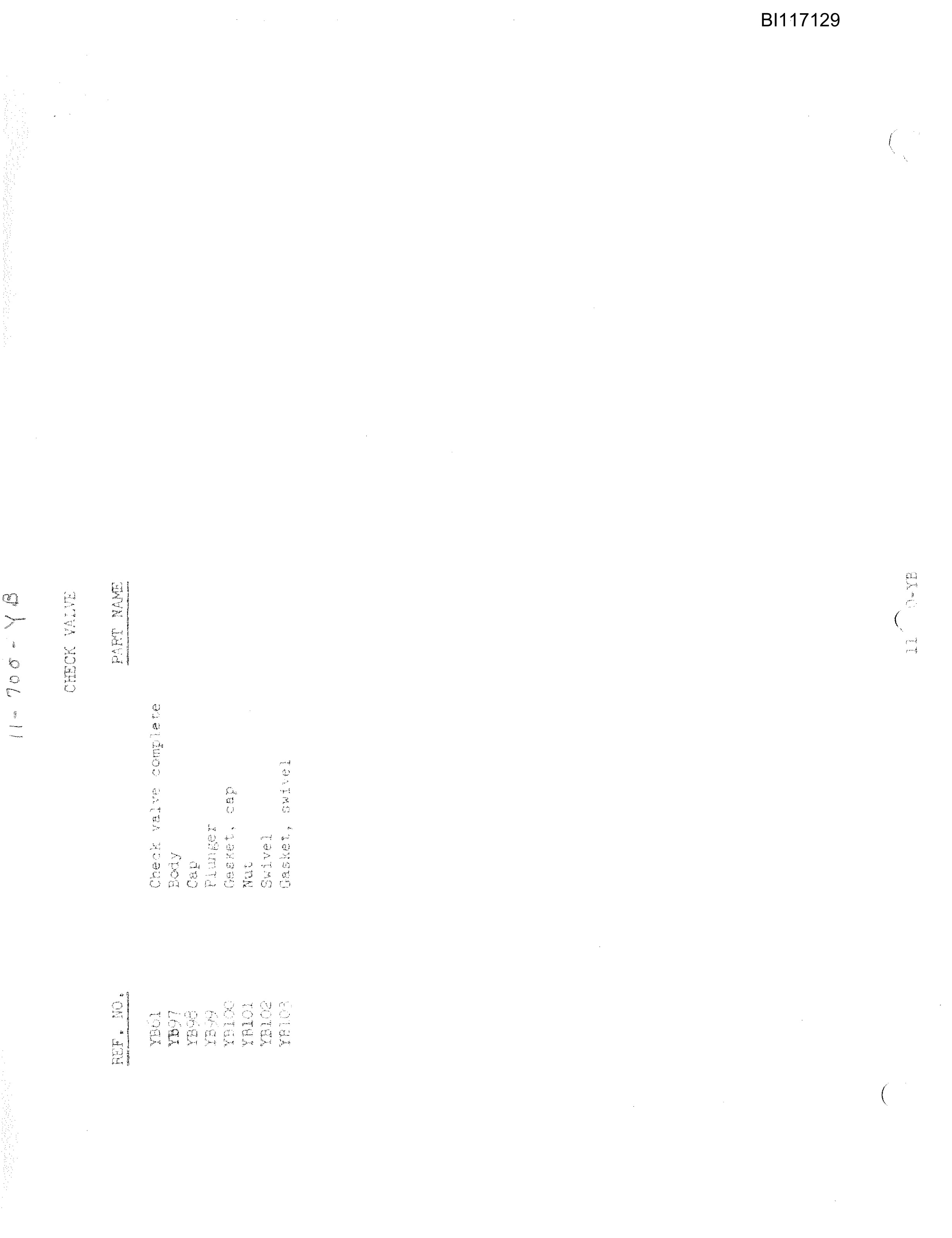 Bucyrus 7-W Dragline Parts Catalog BI117129-2