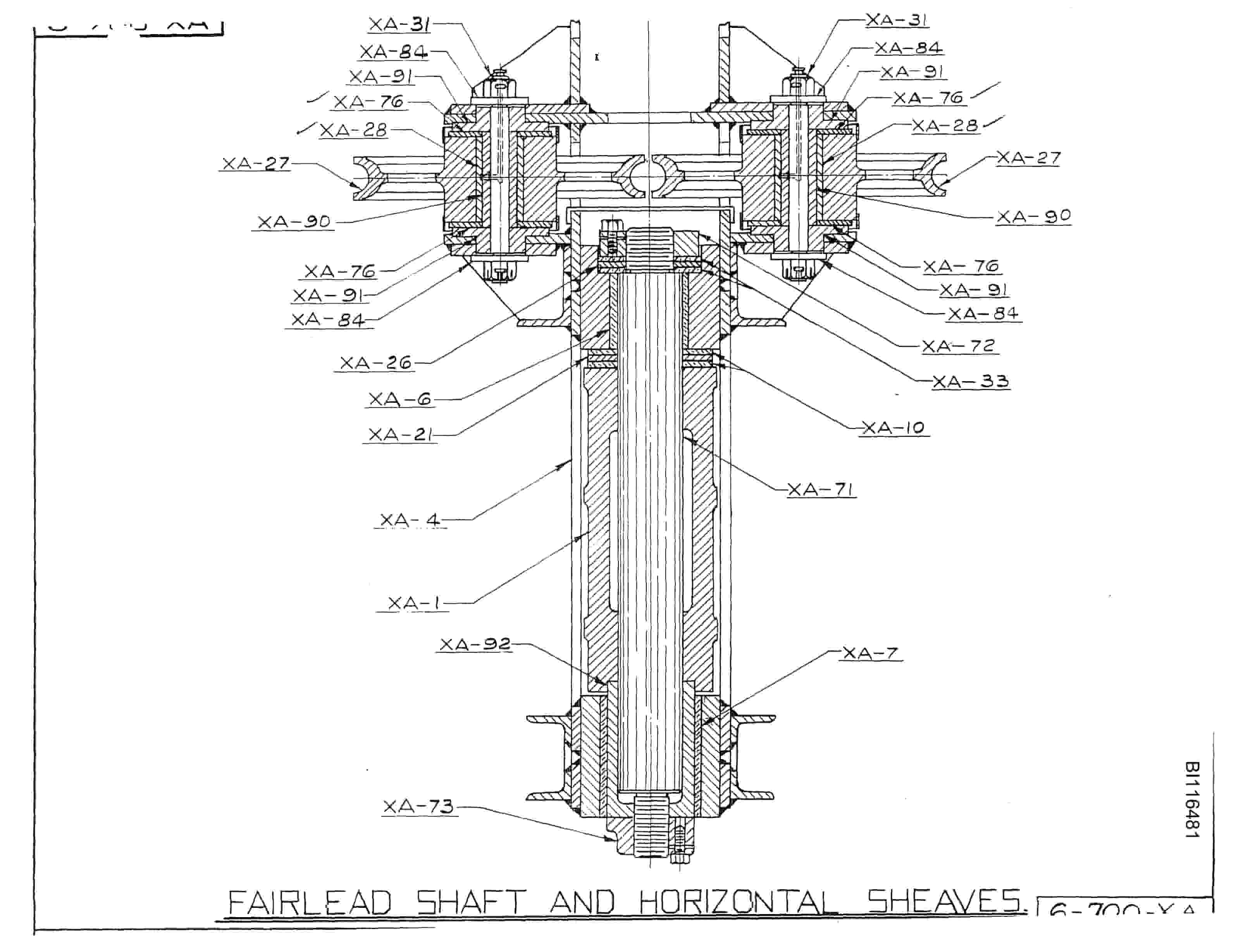 Bucyrus 7-W Special Dragline Excavator Parts Catalog BI116481-2