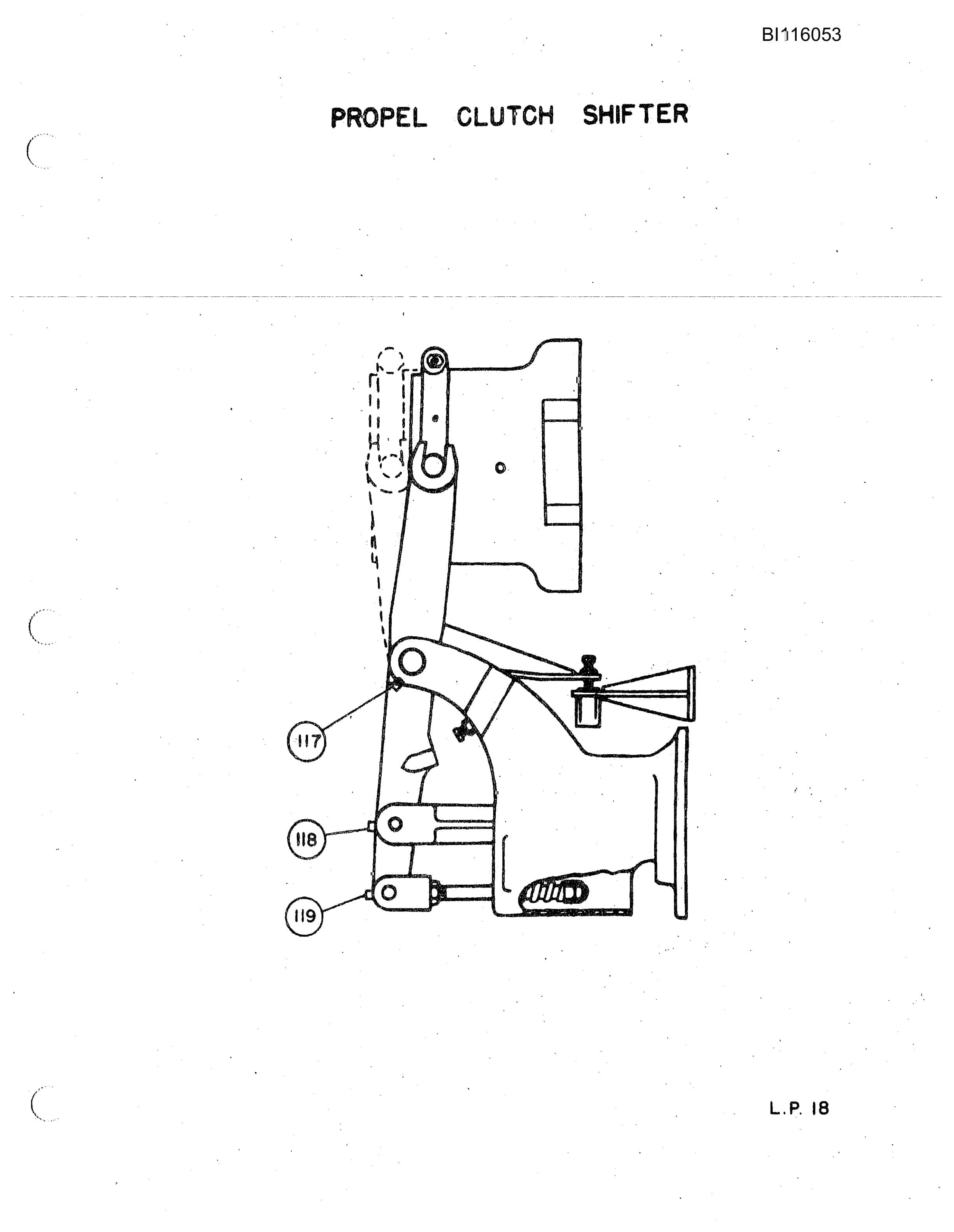 Bucyrus 7400 Diesel Walking Dragline Technical Manual BI116053-4