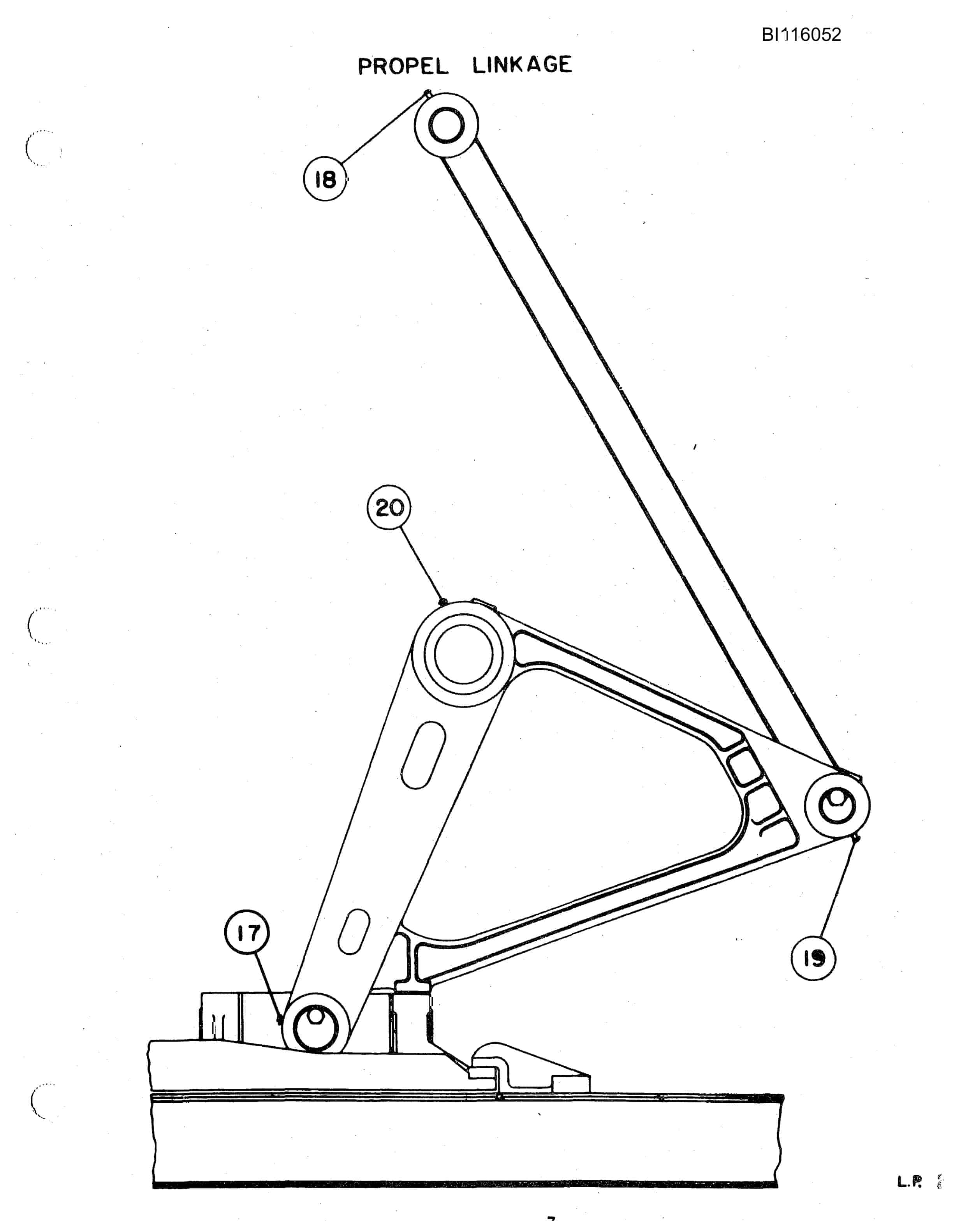 Bucyrus 7400 Electric Walking Dragline Technical Manual BI116052-2