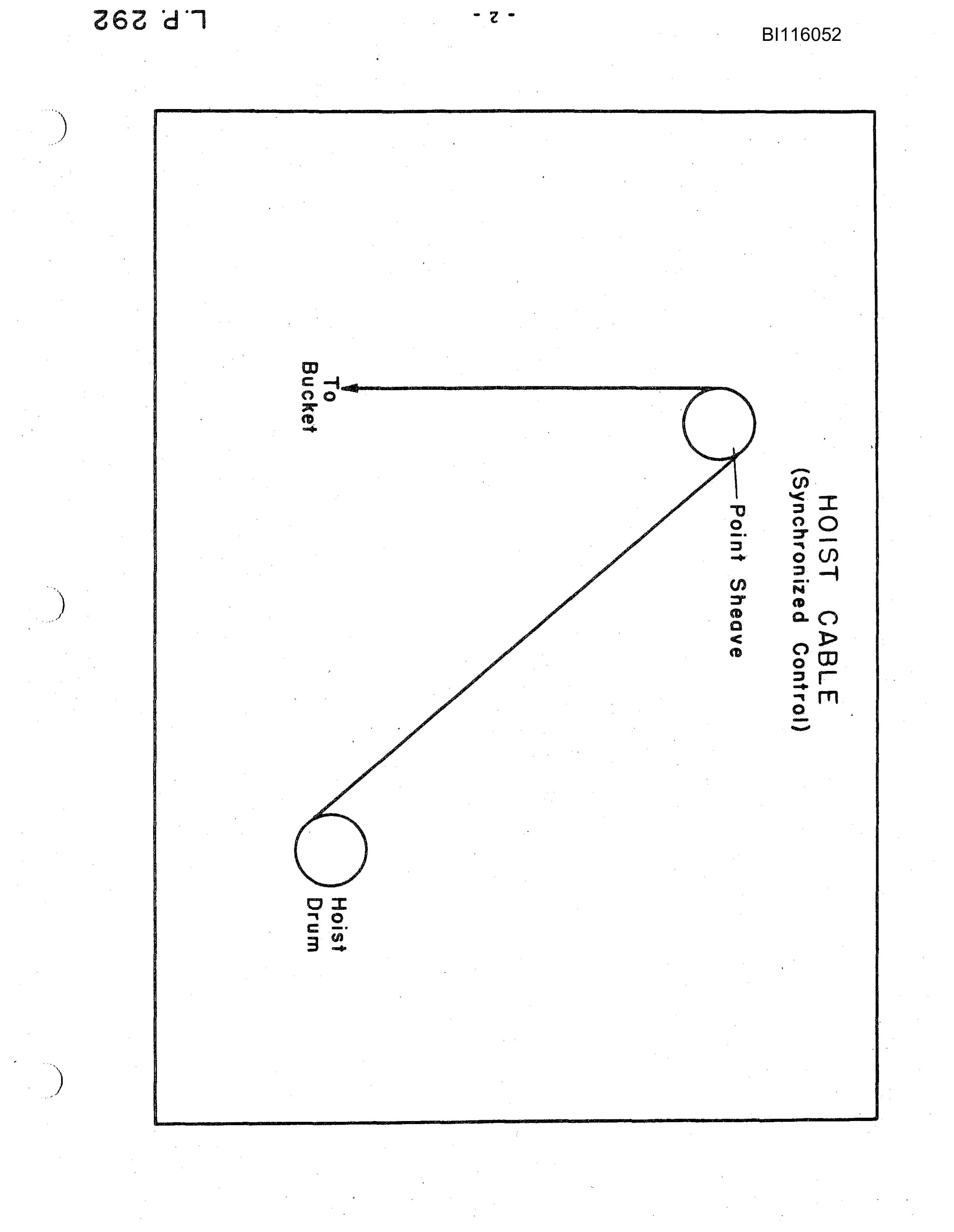 Bucyrus 7400 Electric Walking Dragline Technical Manual BI116052-3