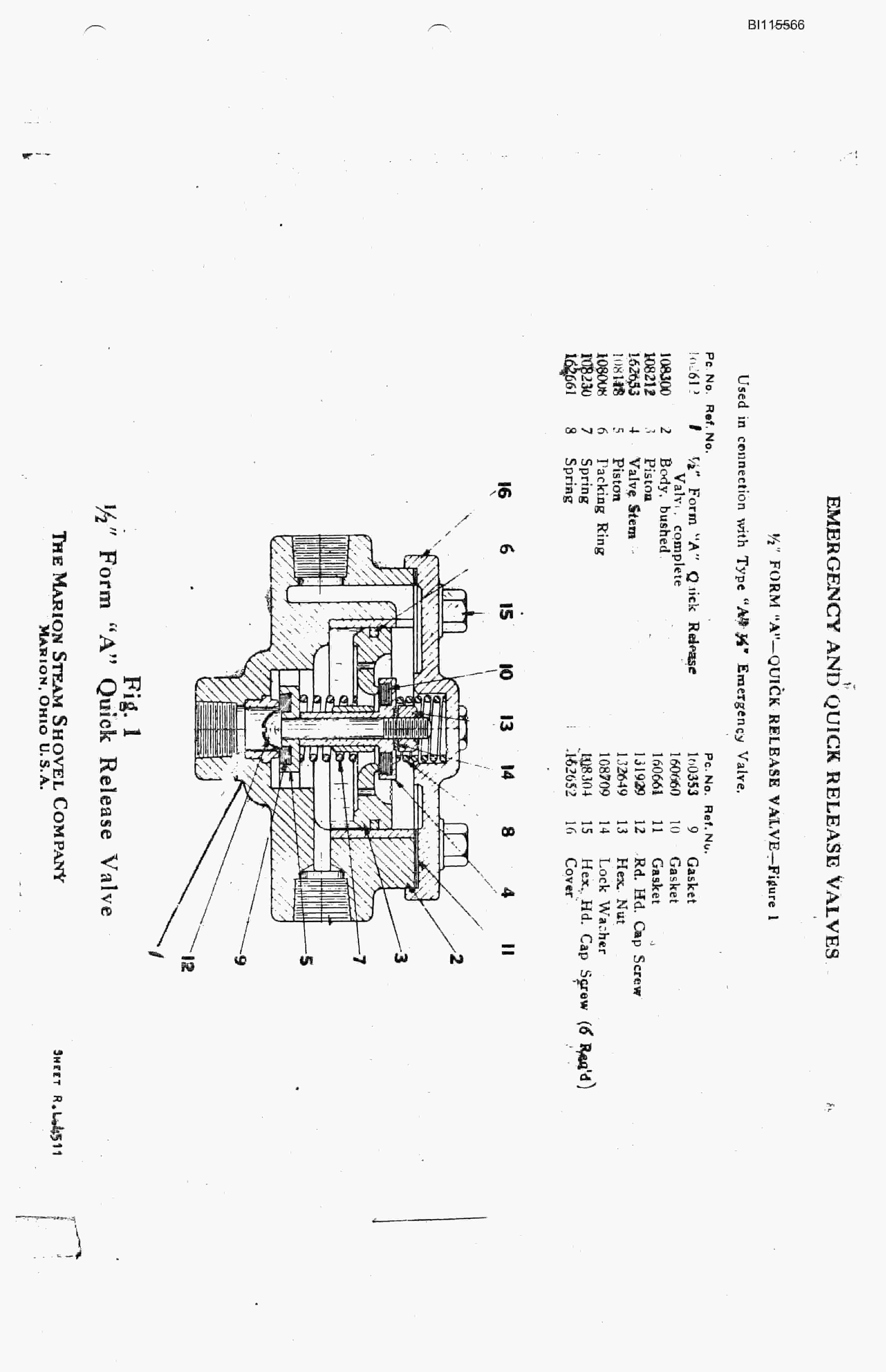 Bucyrus 7400 Technical Manual BI115566-5