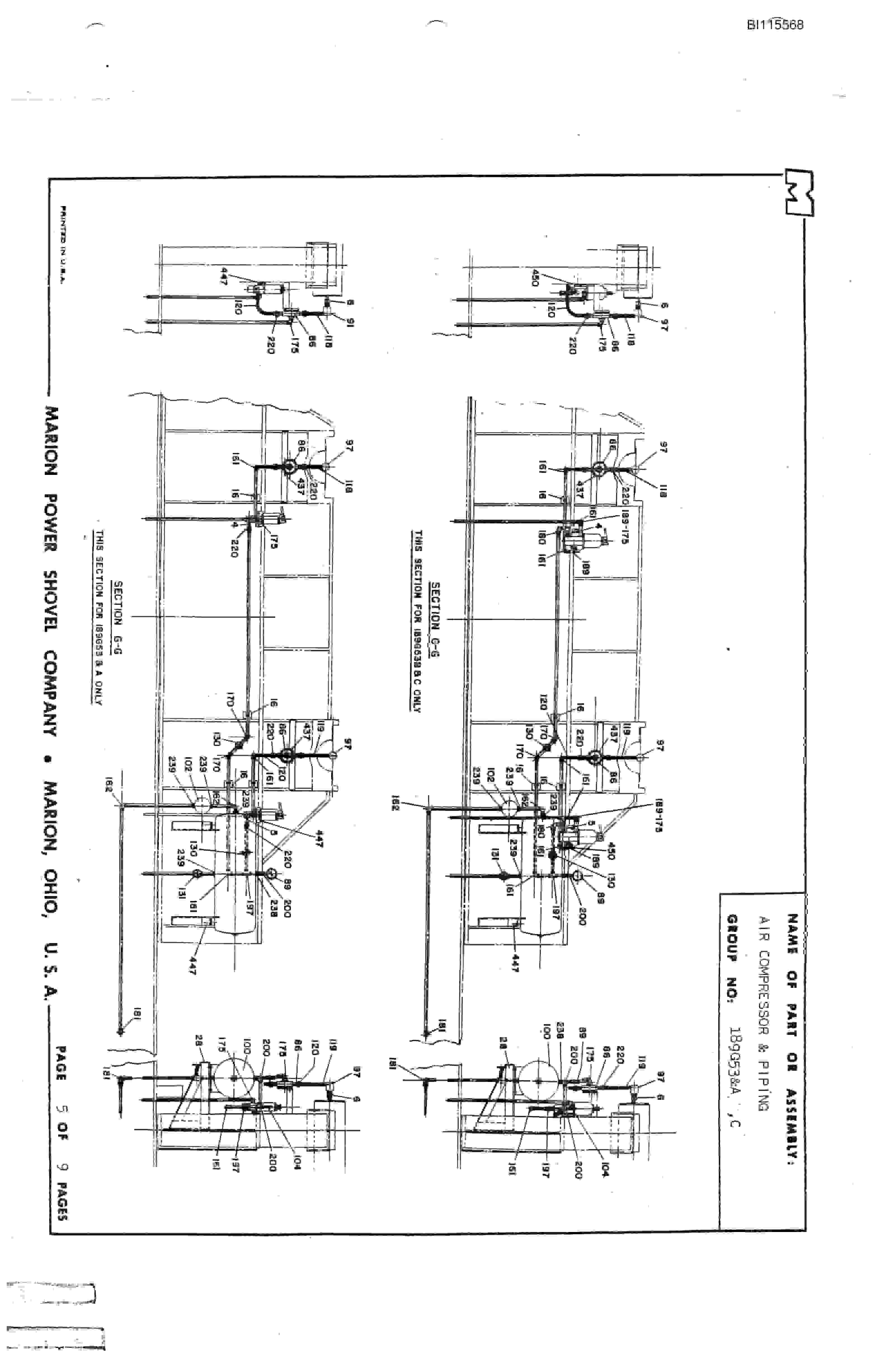 Bucyrus 7400 Technical Manual BI115568-4