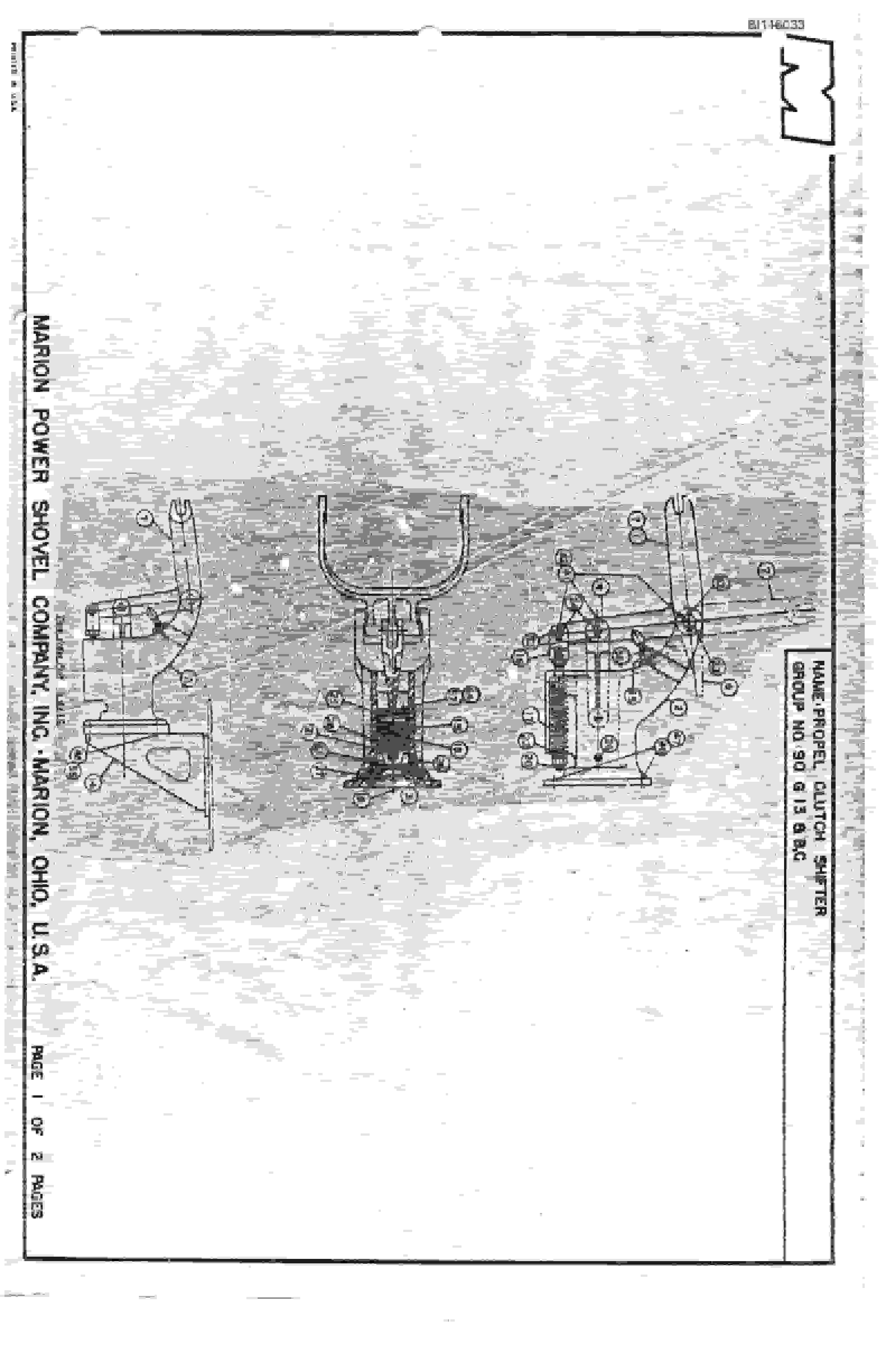 Bucyrus 7400 Technical Manual BI116033-2