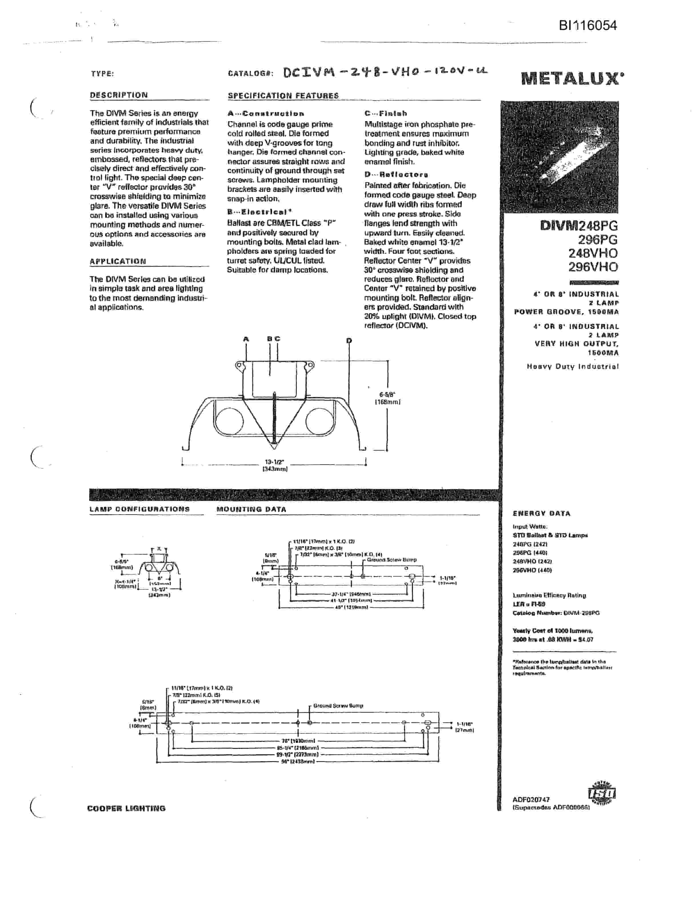 Bucyrus 7500 Dragline Technical Manual BI116054-4