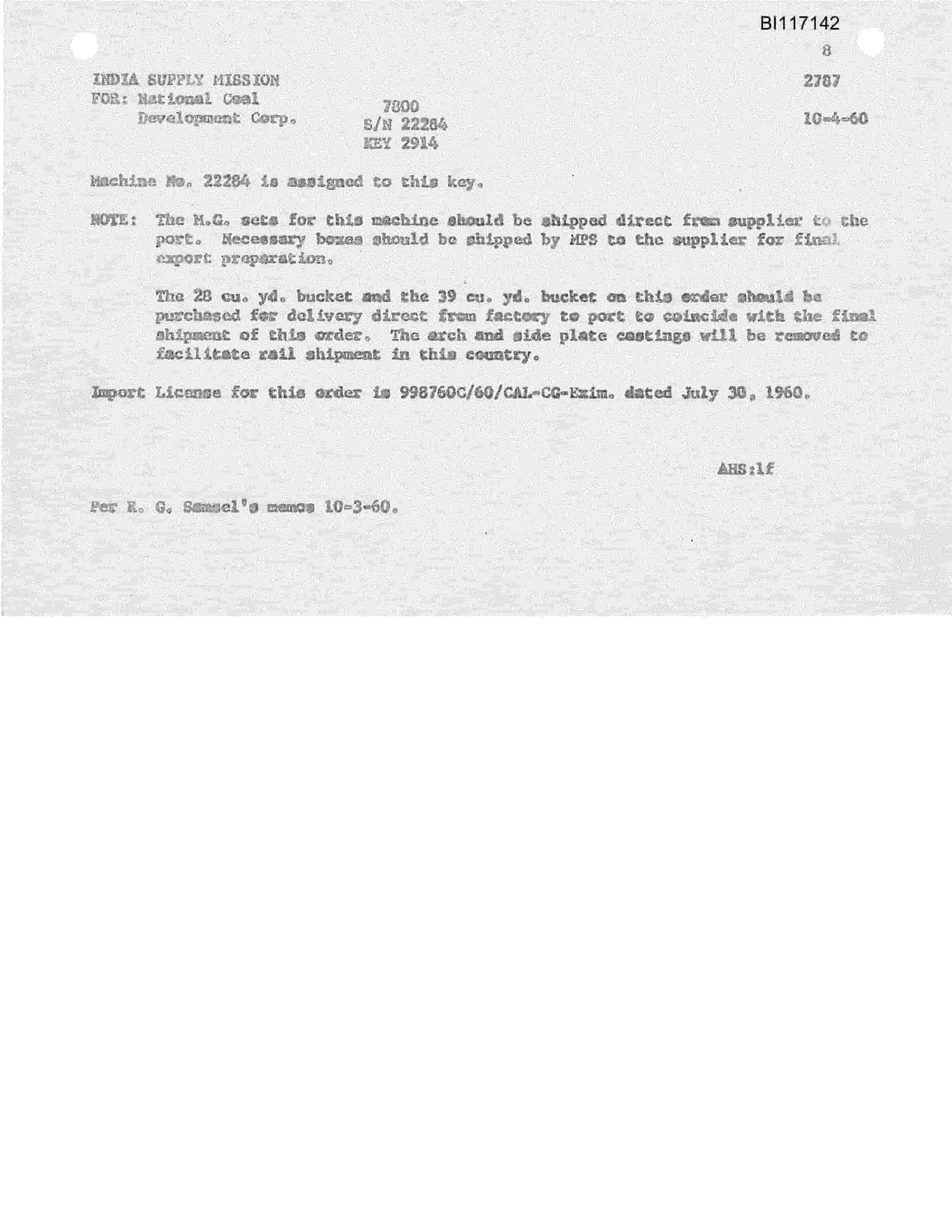 Bucyrus 7800 Dragline Technical Manual BI117142-4