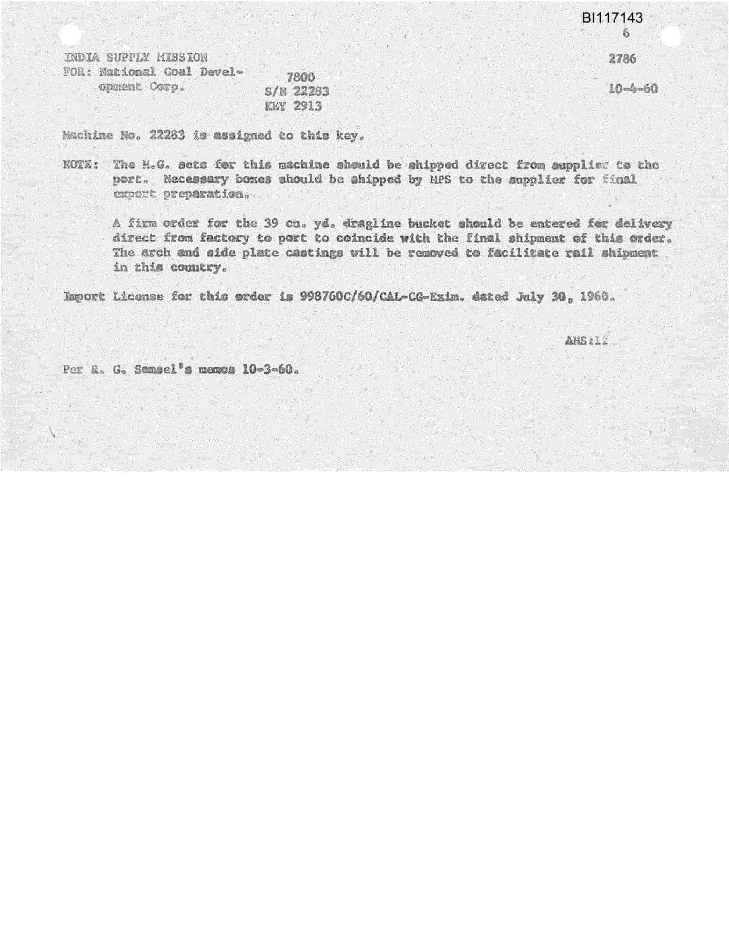 Bucyrus 7800 Dragline Technical Manual BI117143-5