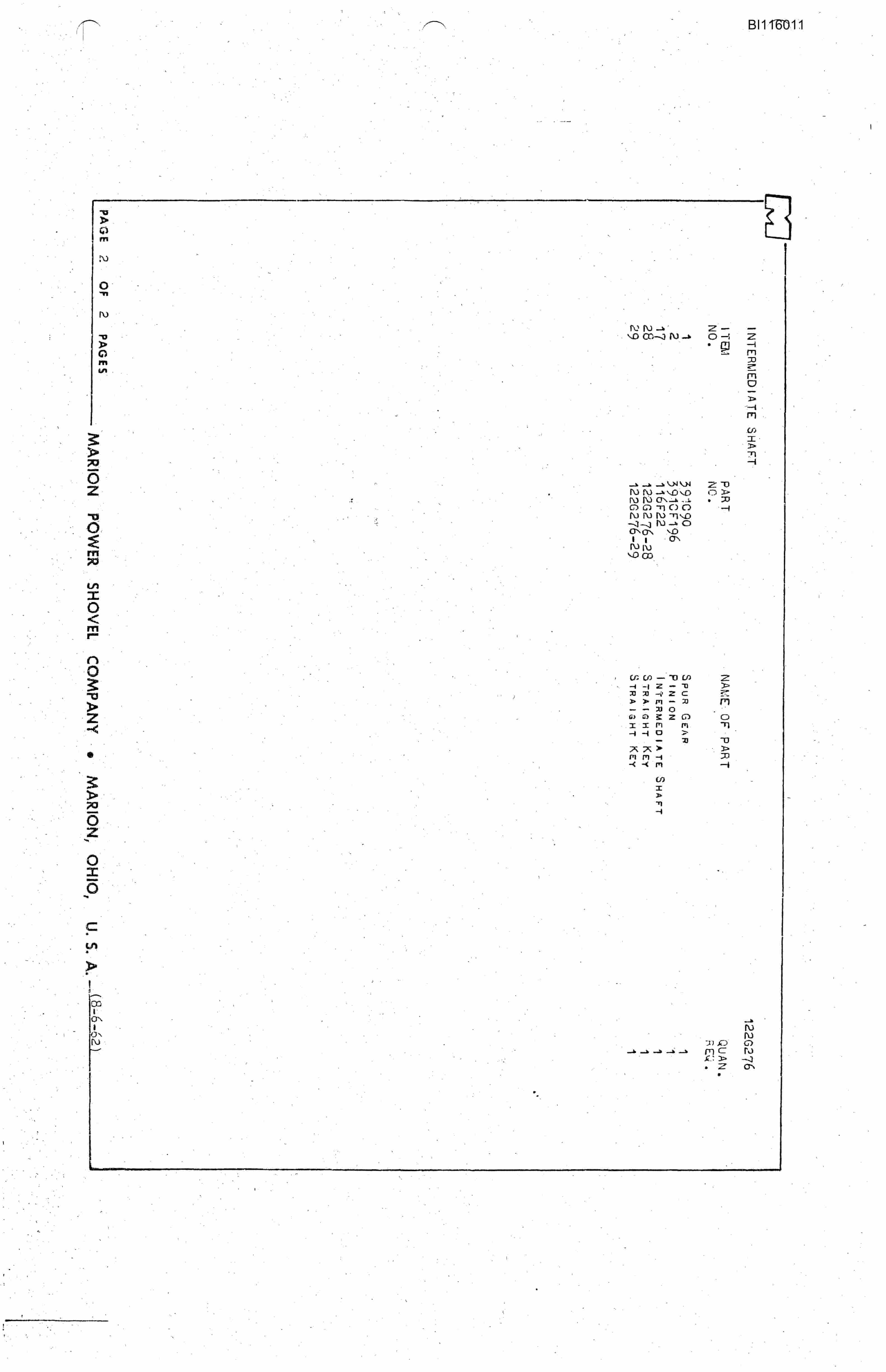 Bucyrus 7800 Technical Manual BI116011-3