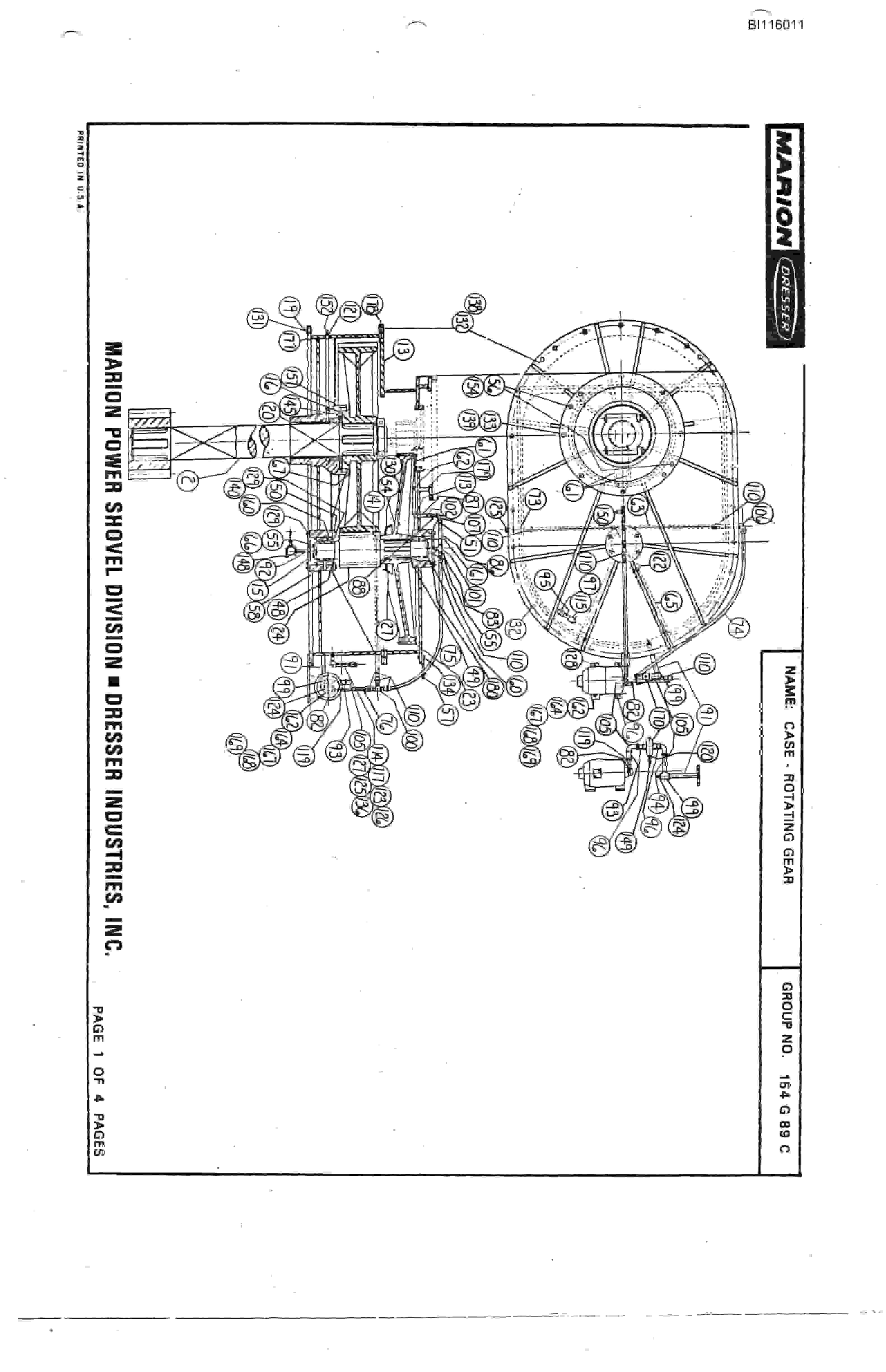 Bucyrus 7800 Technical Manual BI116011-5