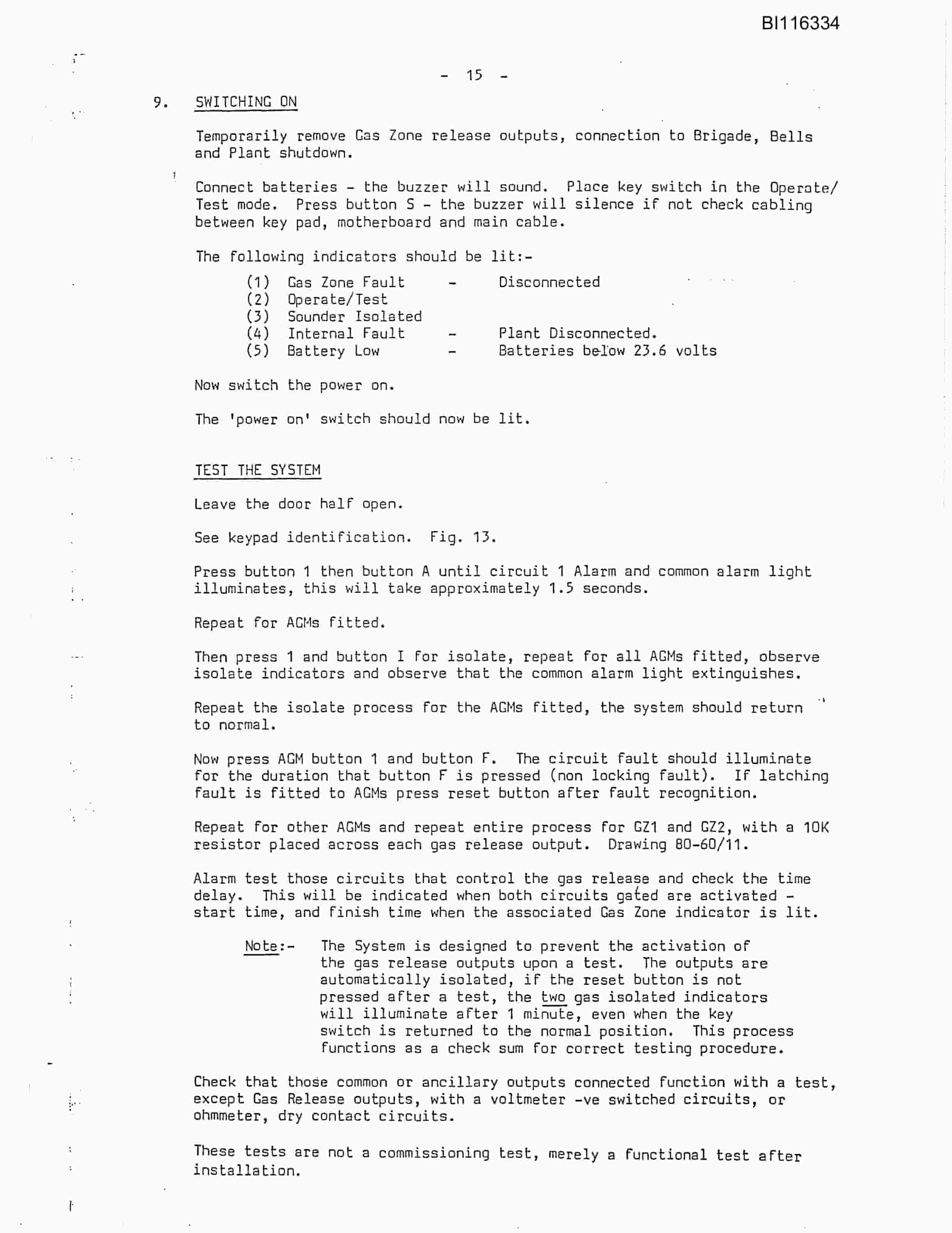 Bucyrus 7820-49B Parts Catalog BI116334-2