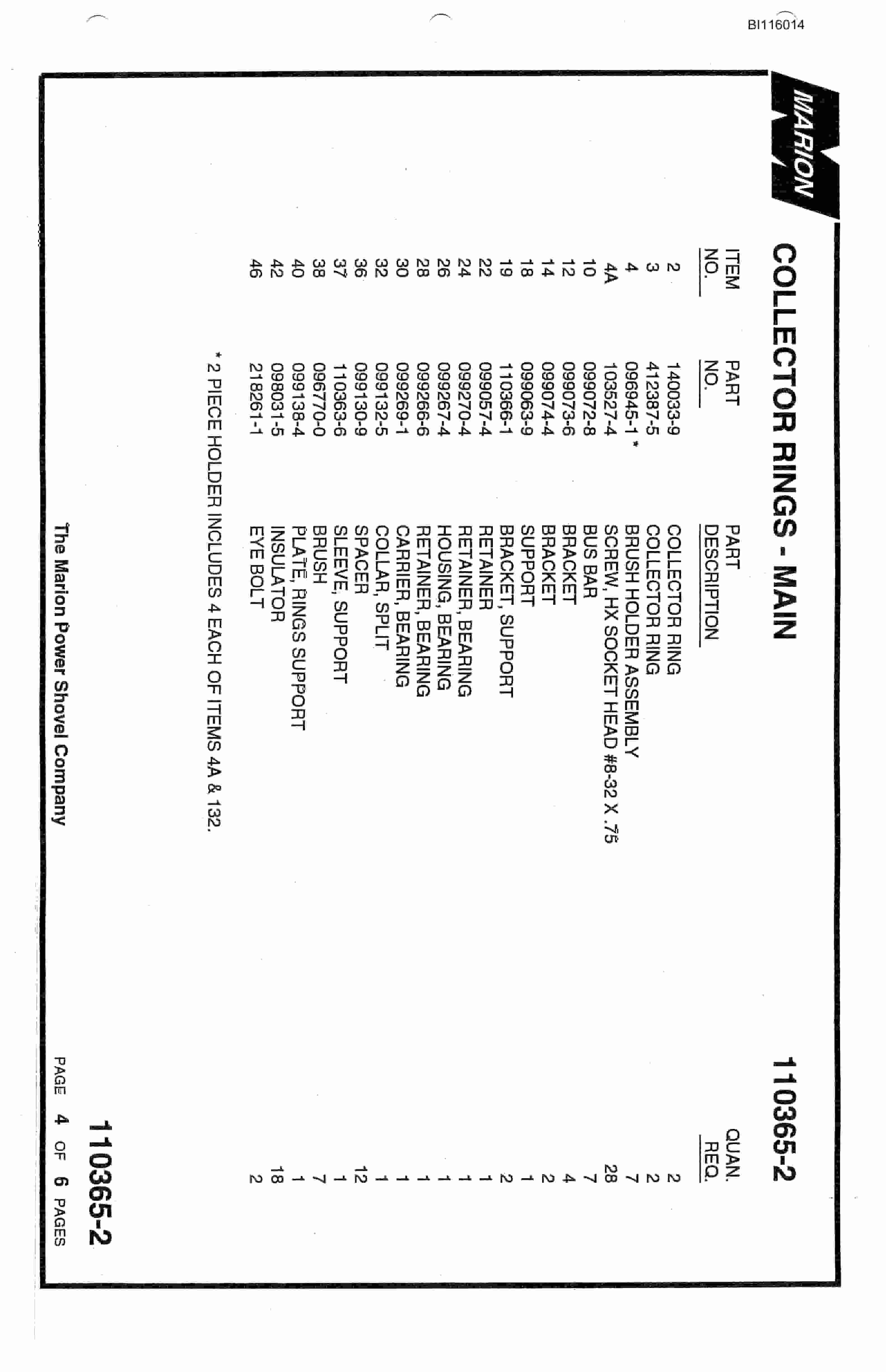 Bucyrus 7820 Technical Manual BI116014-2