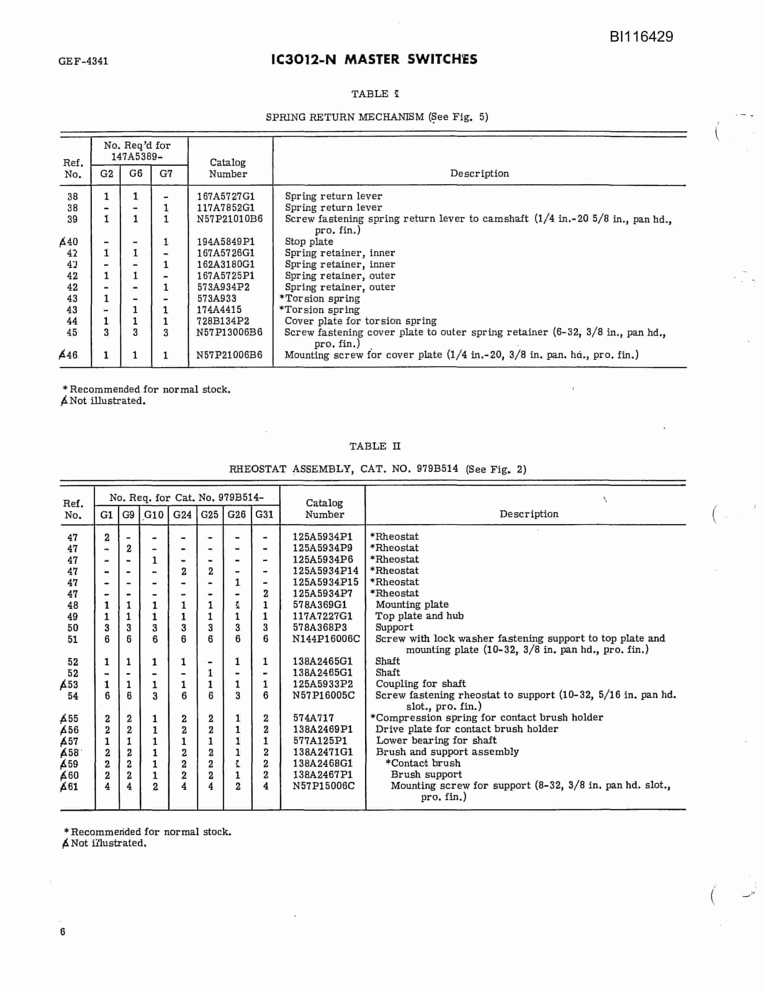 Bucyrus 7820 Technical Manual BI116429-3
