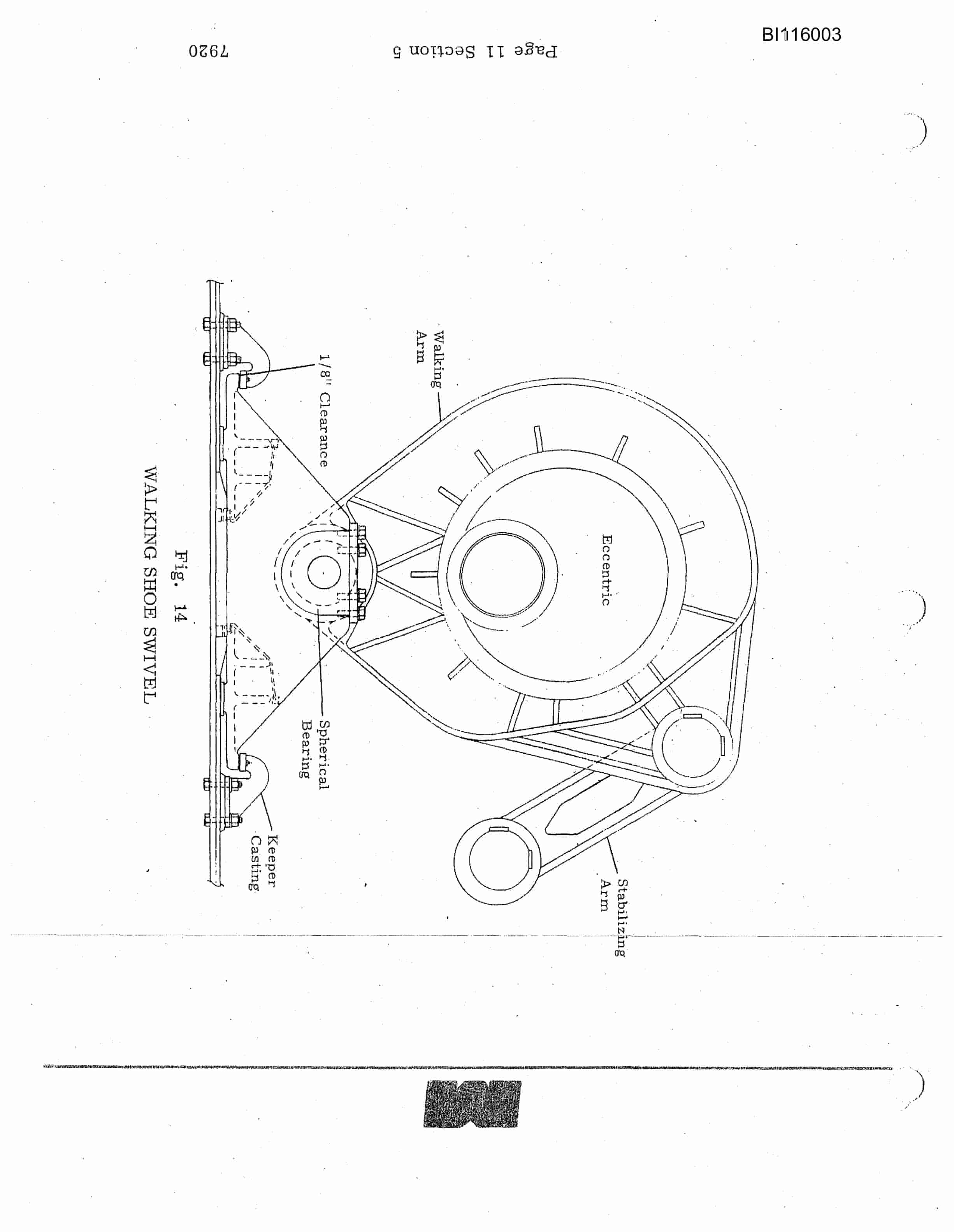 Bucyrus 7900 Walking Dragline Technical Manual BI116003-2